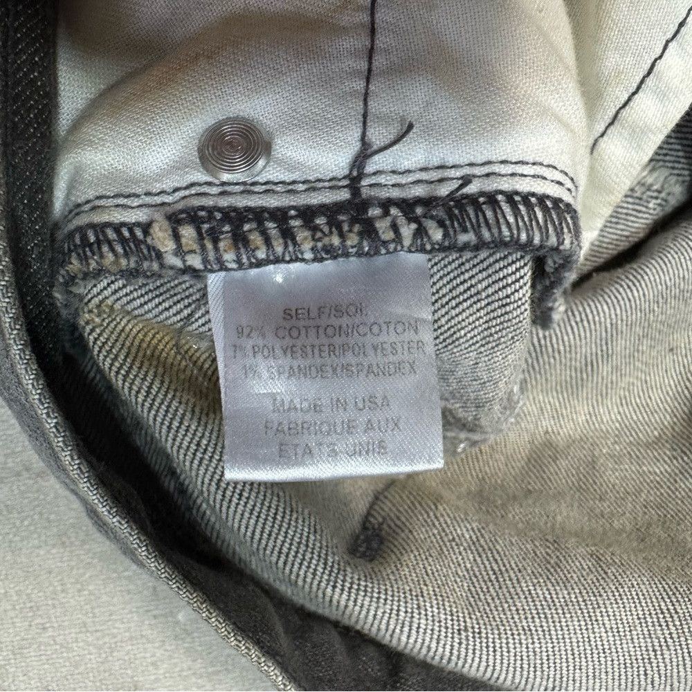 Haute Hippie Haute Hippie Floral Embroidered Grey Jeans Size 26 Size 26" / US 2 / IT 38 - 8 Thumbnail