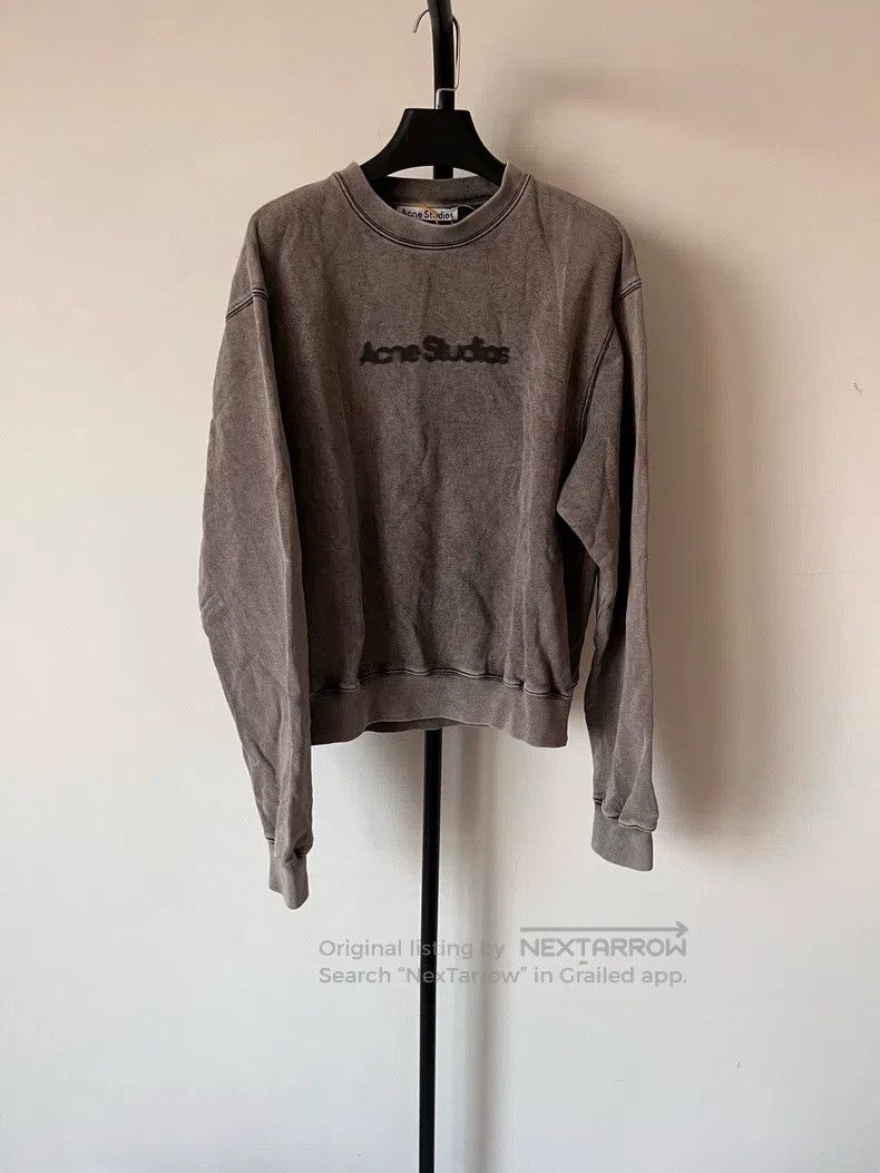 Acne Studios Acne Studios Crewneck Loose Fit Long Sleeve Sweatshirt, Gr Size S / US 4 / IT 40 - 1 Thumbnail