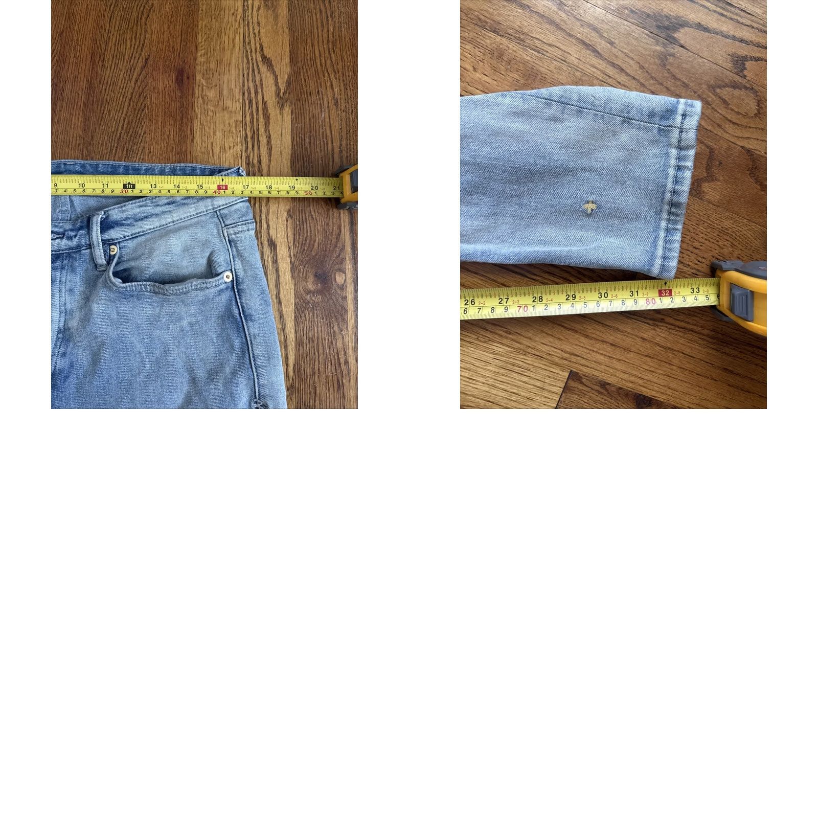 Ksubi Ksubi Jeans Skinny Men 34x32 Van Winkle Mid Blue Ripped C9 Size US 34 / EU 50 - 10 Thumbnail