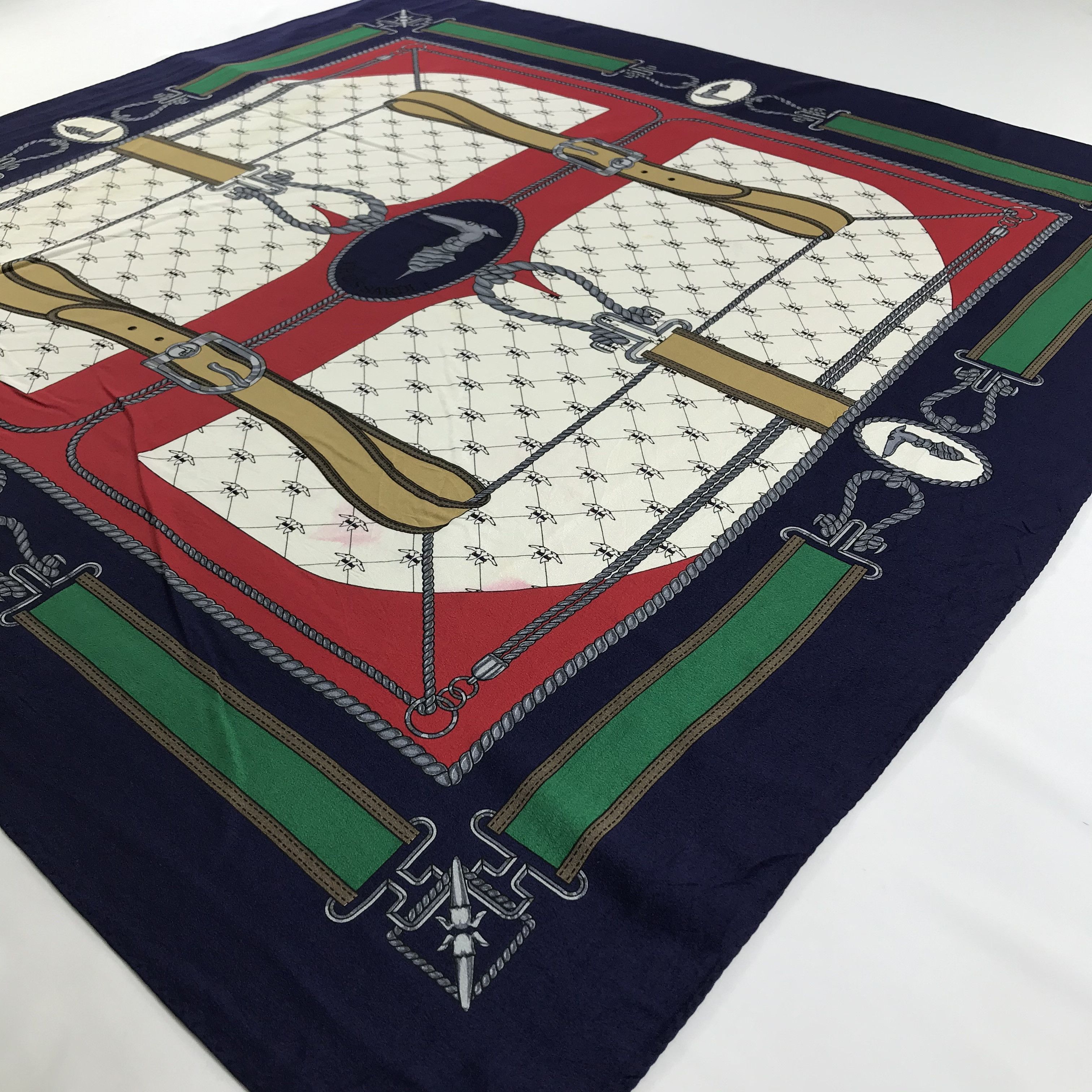 Trussardi Vintage Trussardi Silk Scarf Size ONE SIZE - 3 Thumbnail
