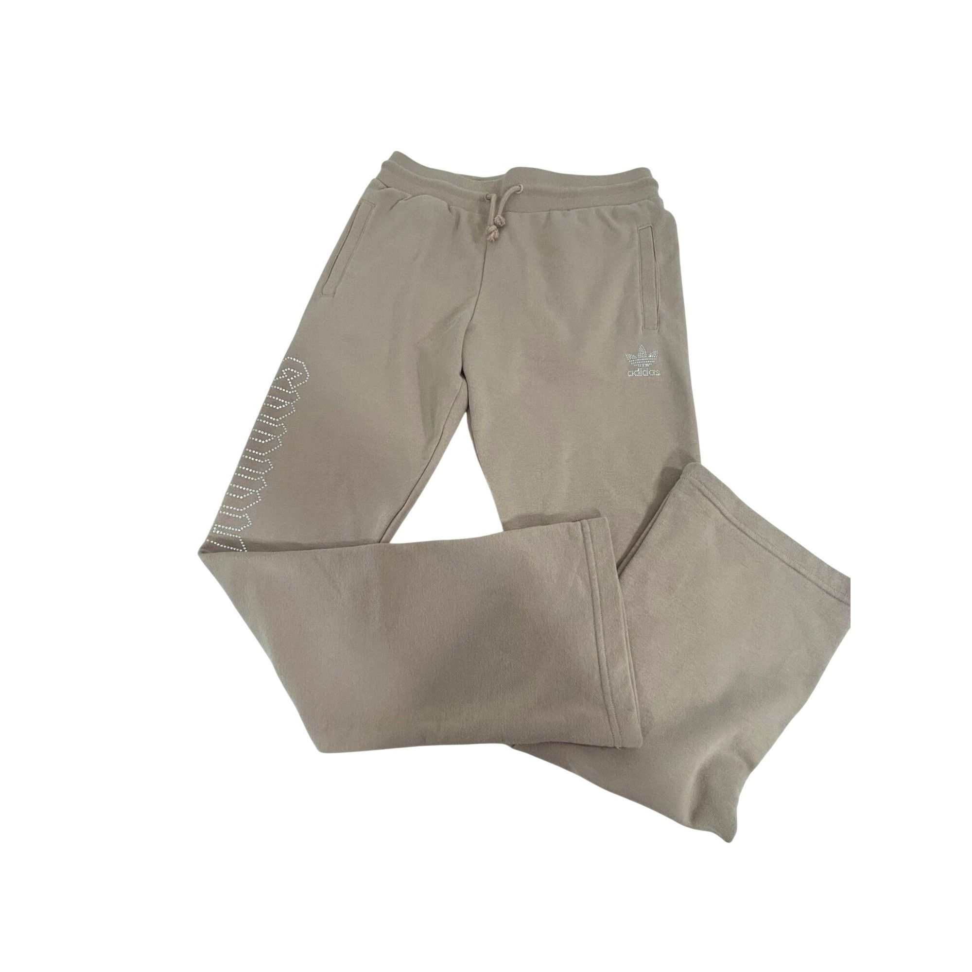 Adidas Adidas Women’s Track Sweatpants M Pink High Rise Flared Poc Size 31" - 10 Thumbnail