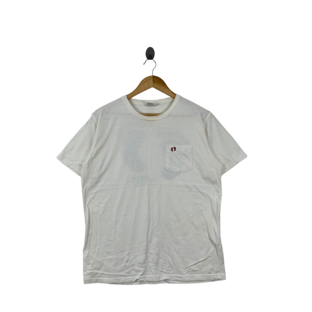Hang Ten Vintage HANG TEN CALIFORNIA Surf Foot Logo Tee Shirt Top Size US XL / EU 56 / 4 - 4 Thumbnail
