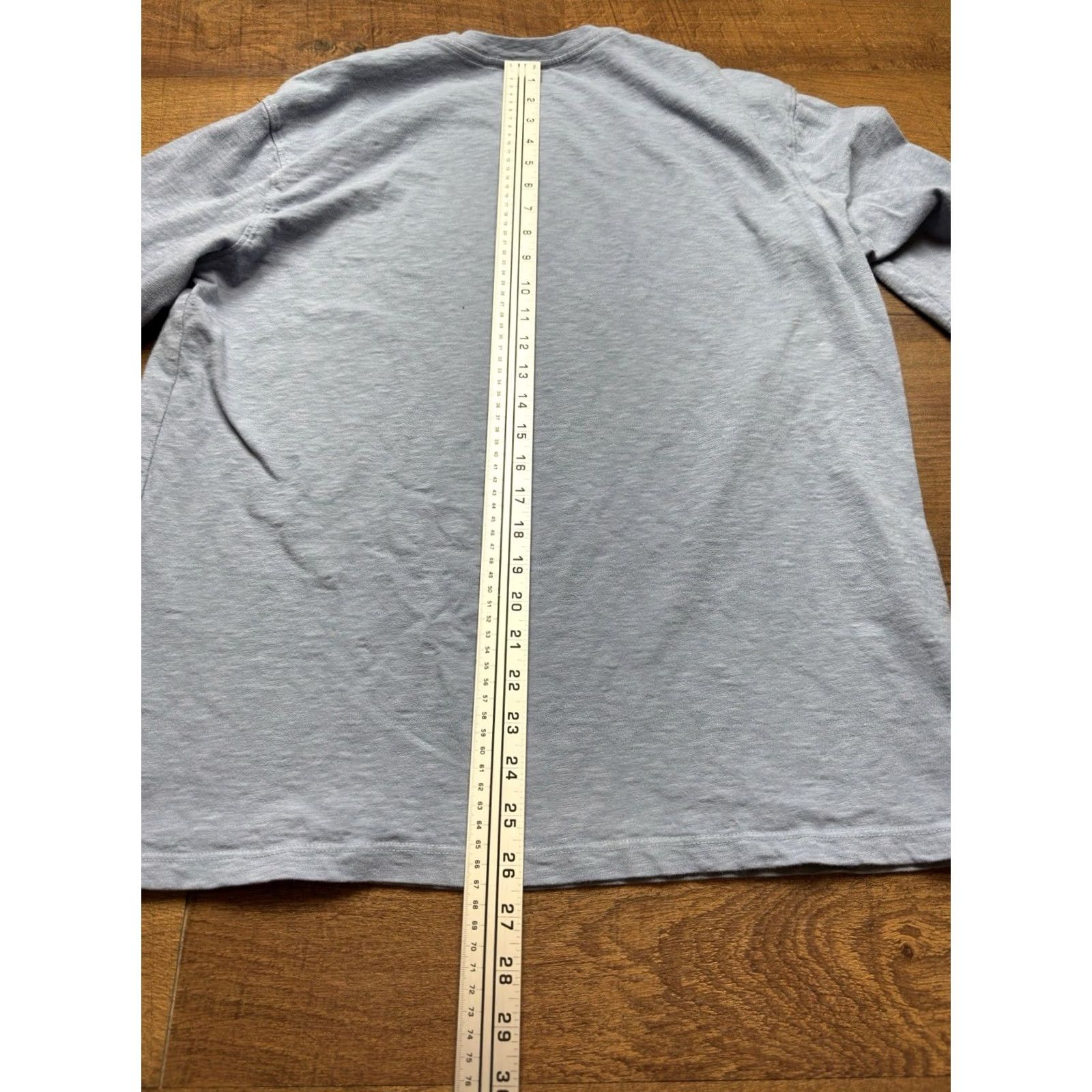 Vintage American Giant Shirt Mens L Blue Crewneck Pullover Size Long Sleeve Tee USA Size US L / EU 52-54 / 3 - 7 Thumbnail