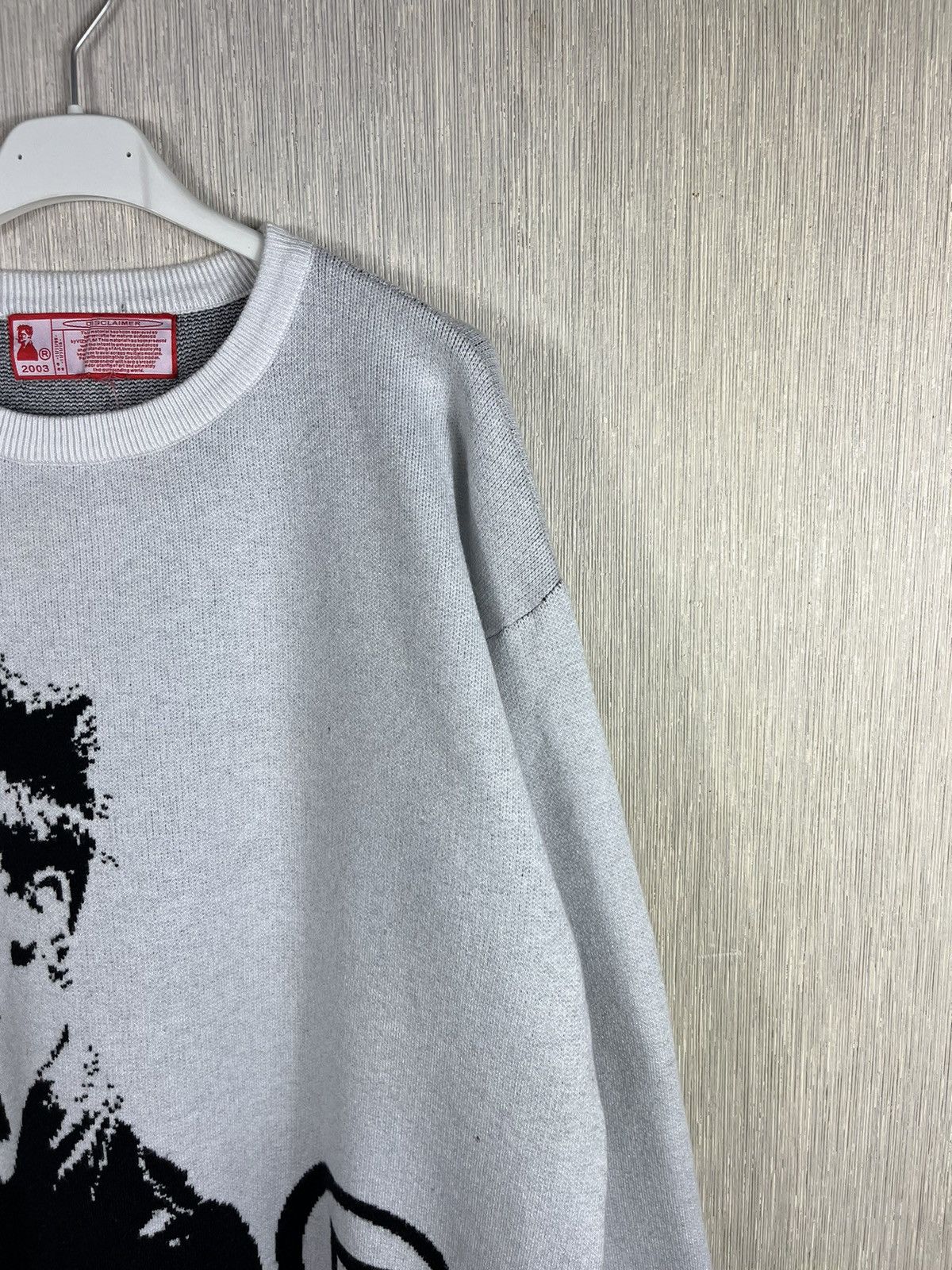 Joy Divizn Joy Divizn Brad Pitt fight club knit sweater sweatshirt Size US XL / EU 56 / 4 - 3 Thumbnail
