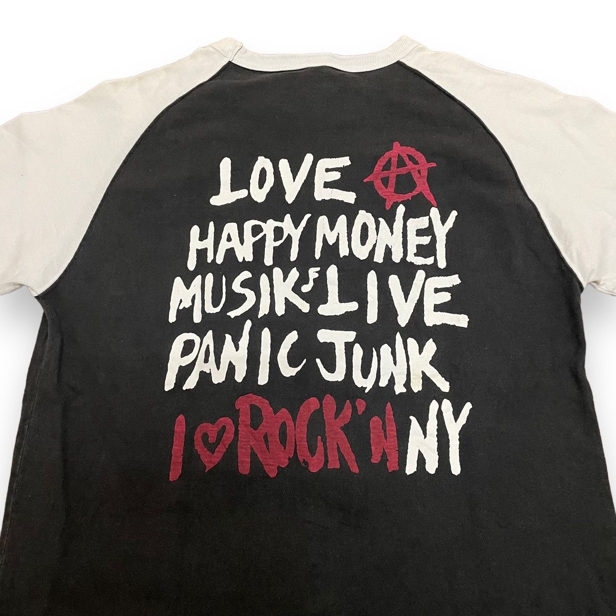 Seditionaries 🇯🇵 D.F.F DOCALME FORTY FIVE ANARCHY WORDING TSHIRT Size US M / EU 48-50 / 2 - 3 Thumbnail