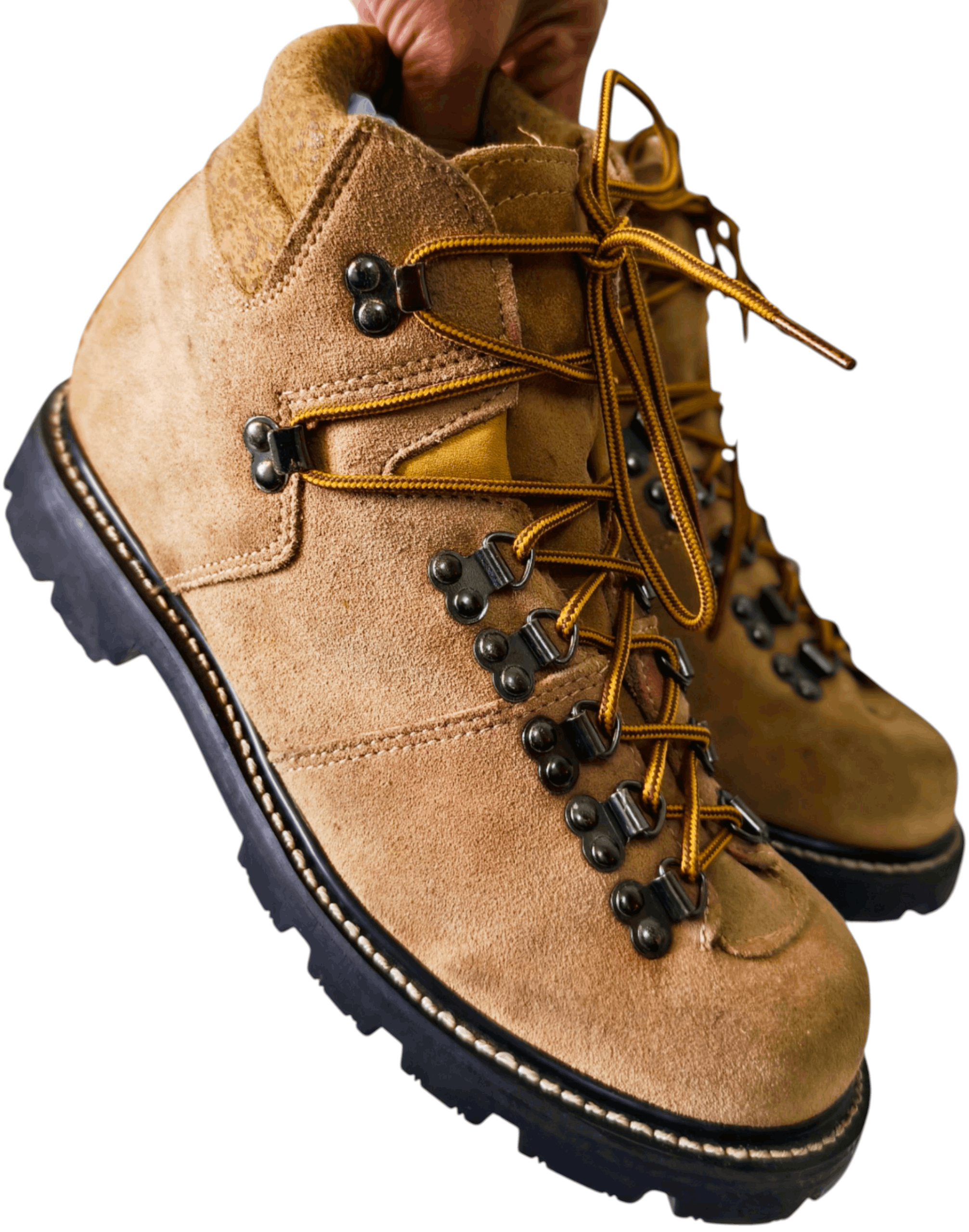 Montblanc Montblanc Mens Brown Leather Hiking Mountaineer Boots Size US 9 / EU 42 - 7 Thumbnail