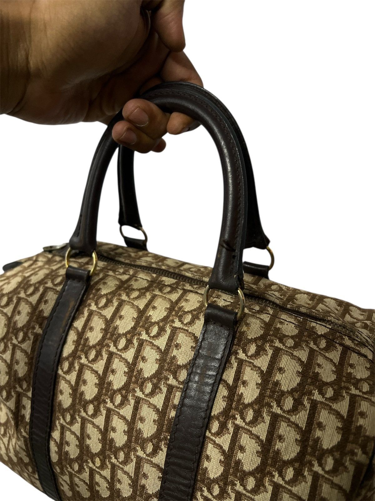 Christian Dior Monsieur VINTAGE CHRISTION DIOR BOSTON BOWLING BAG Size ONE SIZE - 9 Thumbnail