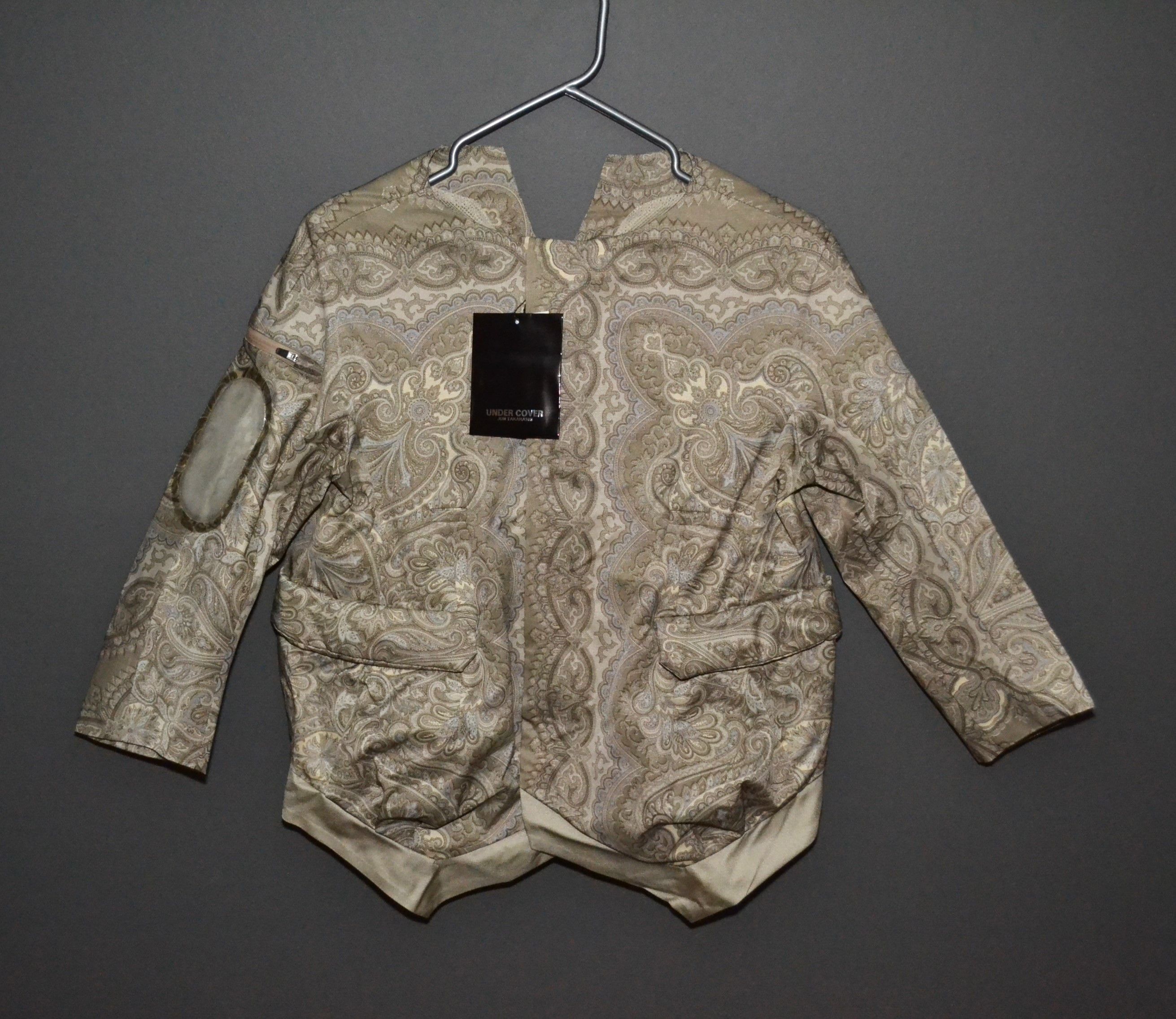 Jun Takahashi × Undercover Undercover 100% Silk Earmuff Maniac Ethnic Print Jacket 1 Size S / US 4 / IT 40 - 2 Thumbnail