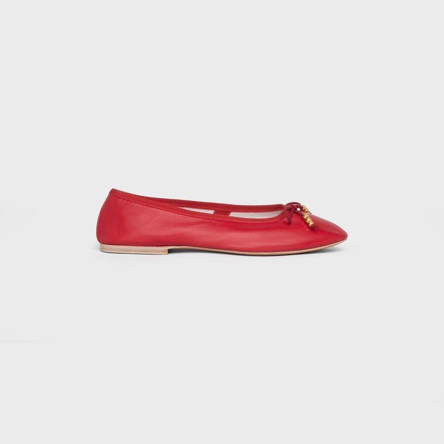 Celine o1loc1c1124 Flats in Red Size US 6 / IT 36 - 1 Thumbnail