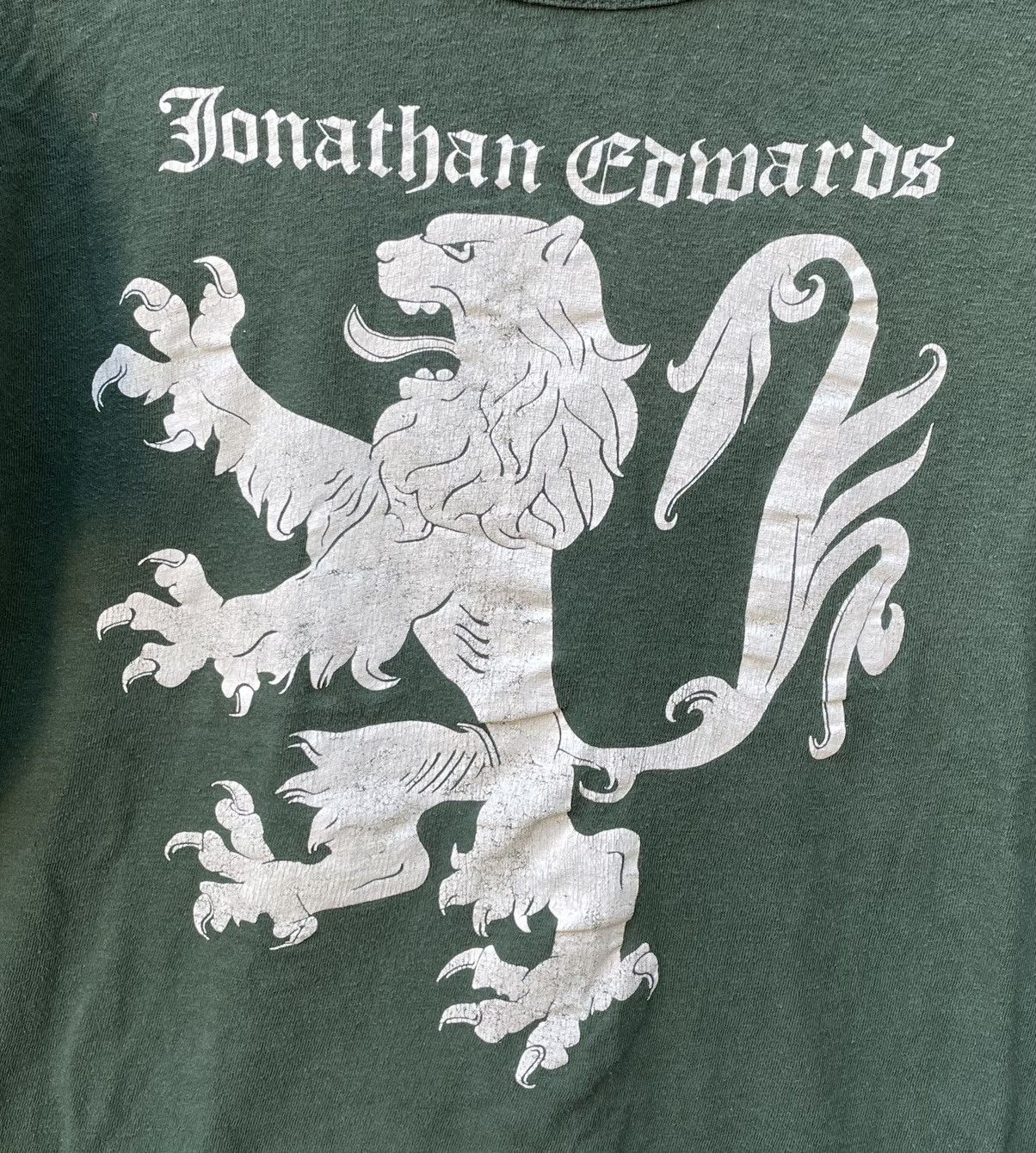 Vintage Rare Vintage 70s/80s Jonathan Edwards College S/S T Shirt Size US XL / EU 56 / 4 - 3 Thumbnail