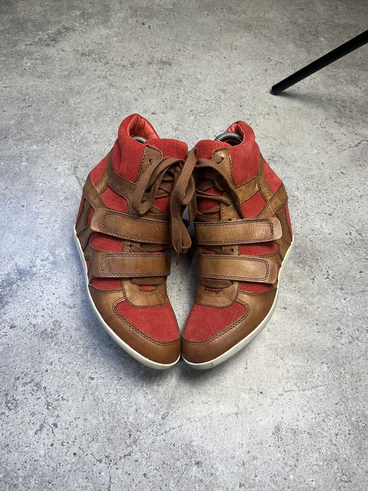📌 Crazy ASH Isabel Marant Style Bekett Wedge Y2K Sneakers
