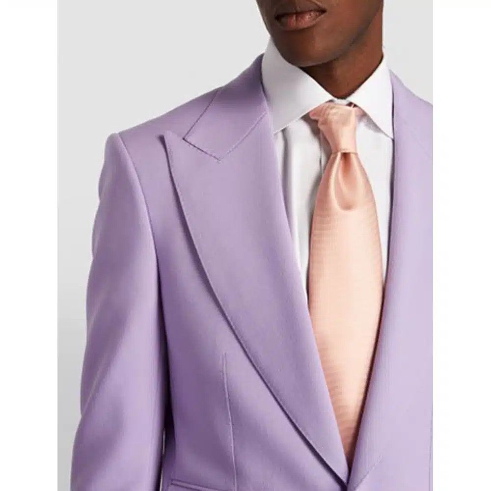 Tom Ford o1loc1c0125 JLAP01 Blazer in Lilac Size US M / EU 48-50 / 2 - 2 Thumbnail