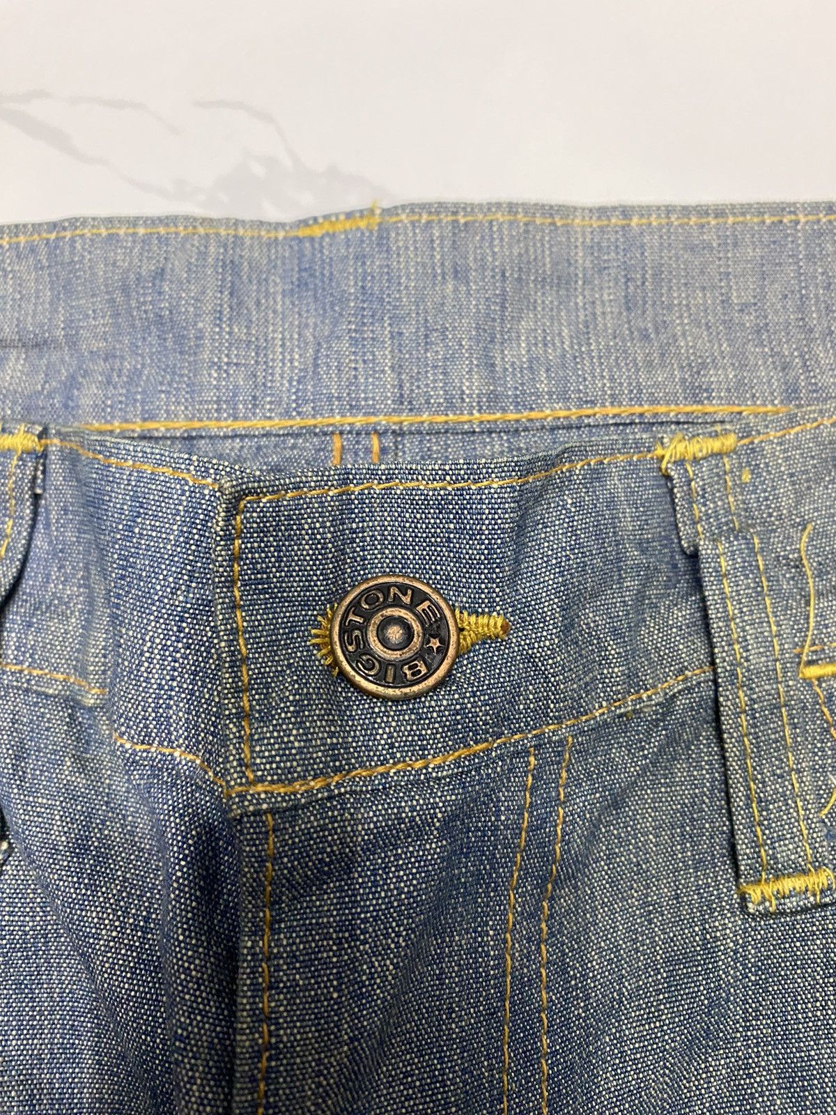 Kapital FLARE JEANS BIG STONE FLARED DENIM TORNADO MART i6w9 STYLE Size US 31 - 7 Thumbnail