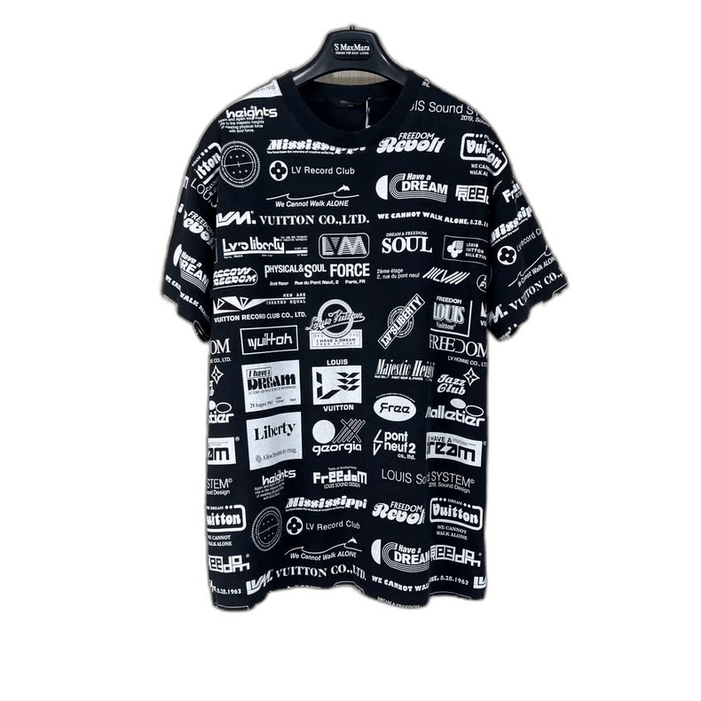 Louis Vuitton Louis Vuitton Graphic Print Short Sleeve Shirt-2506 Size US S / EU 44-46 / 1 - 1 Thumbnail