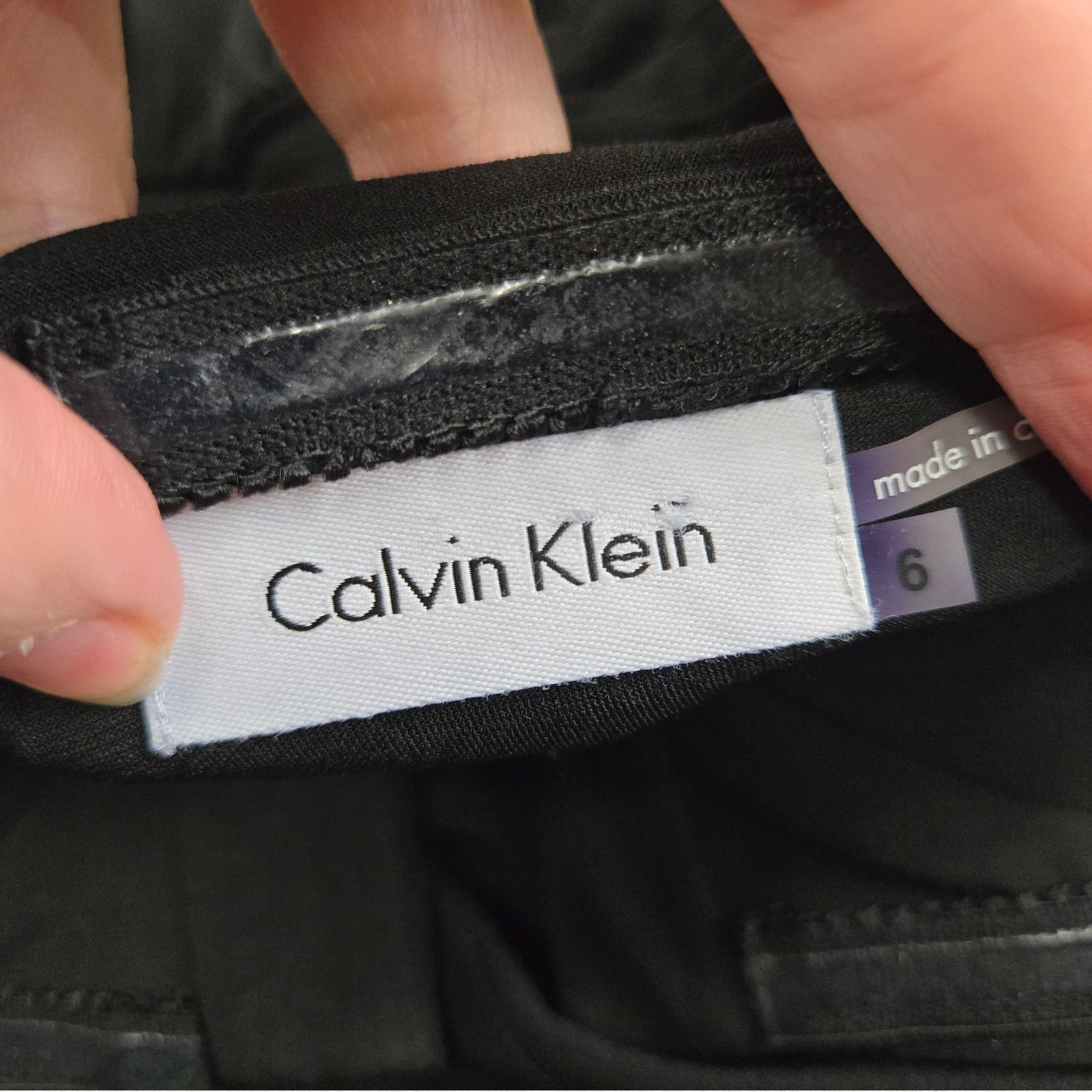 Calvin Klein Y2K Calvin Klein Black Strapless Mini Dress Size 6 Size M / US 6-8 / IT 42-44 - 7 Thumbnail