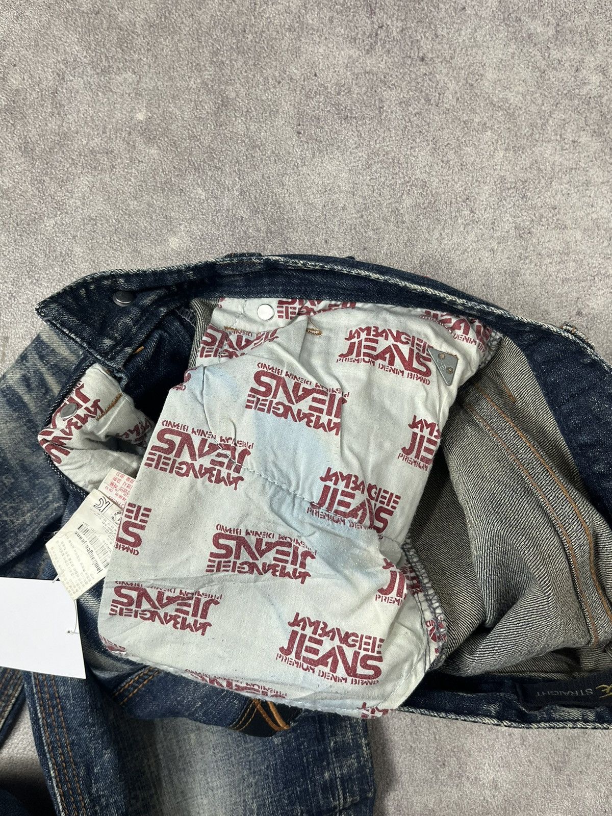 Hysteric Glamour JAMBANGEE straight fit faded acid jeans Size US 33 - 9 Thumbnail