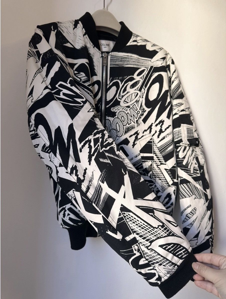 Celine Celine x Hedi Slimane BNWT SS19 Bomber Jacket Size US M / EU 48-50 / 2 - 3 Thumbnail