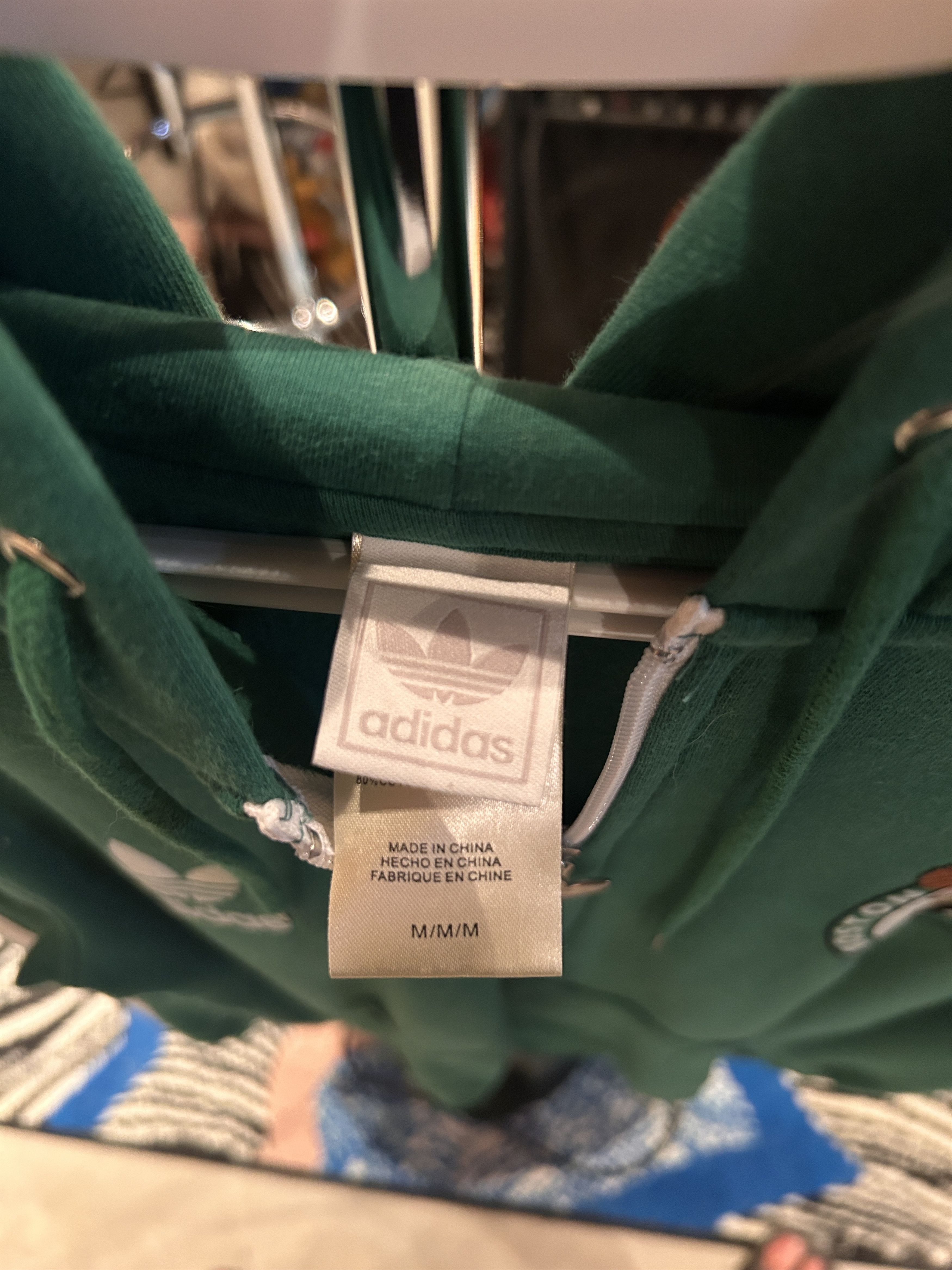Adidas Vintage Adidas Boston Celtics full-zip hoodie Size US M / EU 48-50 / 2 - 4 Thumbnail