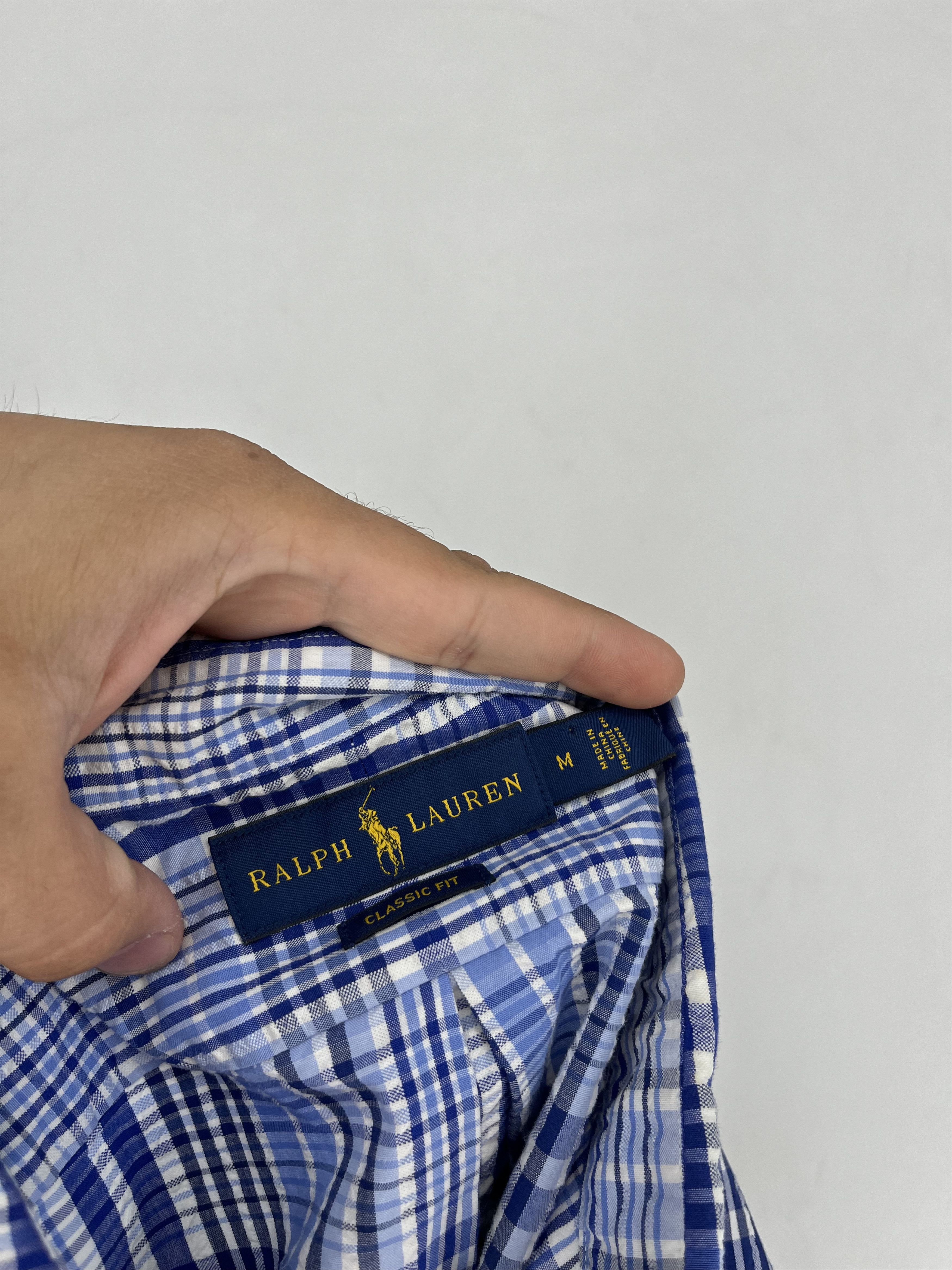 Polo Ralph Lauren Vintage y2k Polo Ralph Lauren Plaid Blake Cotton Flannel Size US M / EU 48-50 / 2 - 10 Thumbnail