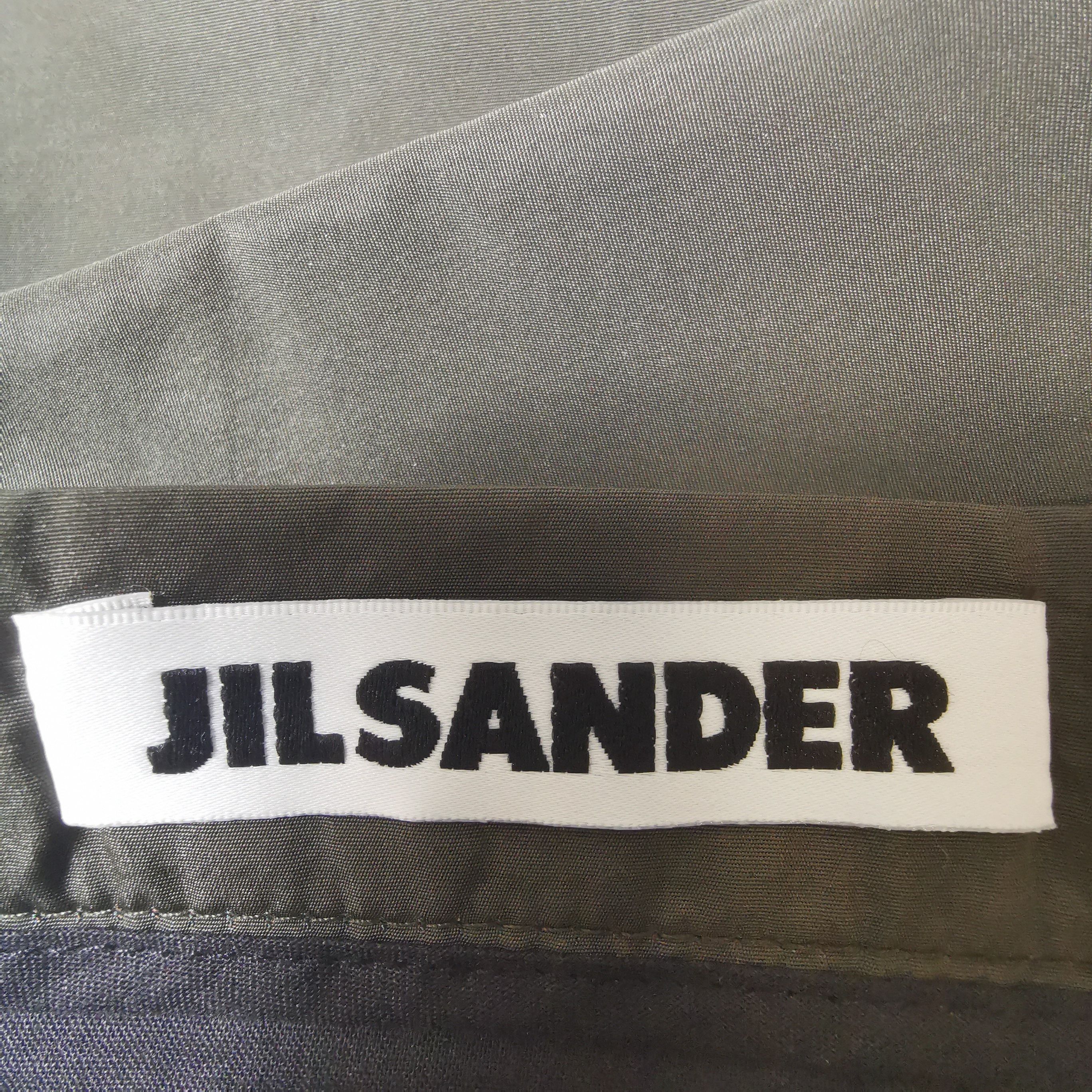 Jil Sander JIL SANDER JIL SANDER Silk blend solid color trousers size Size US 28 / EU 44 - 4 Thumbnail
