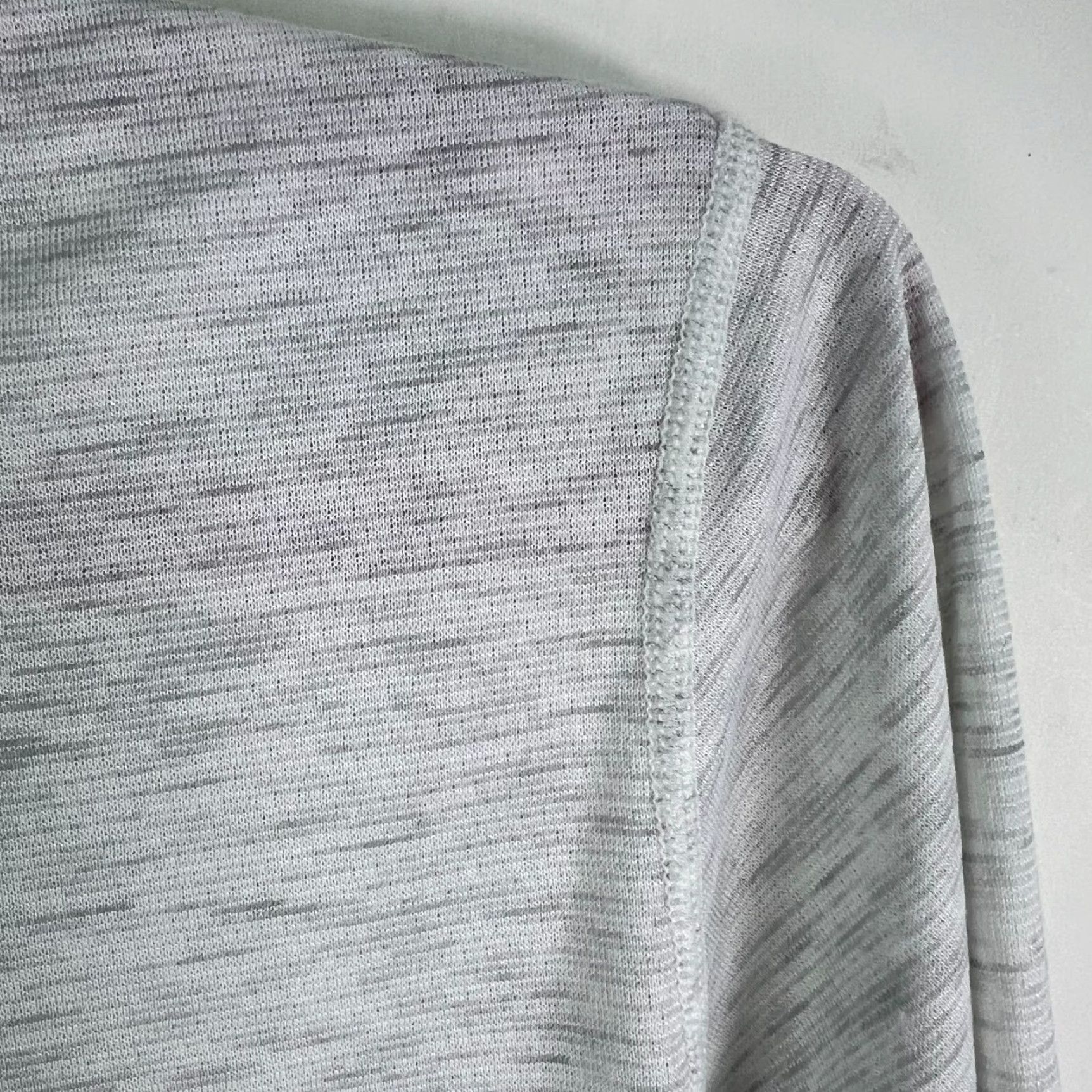Patagonia Patagonia Pajama Top Mens M Gray Solid Knit 100% Polyester Vintage USA Crew Neck Long Sleeve Pullover Dad Astrobot Theme Fall Winter Size US M / EU 48-50 / 2 - 3 Thumbnail