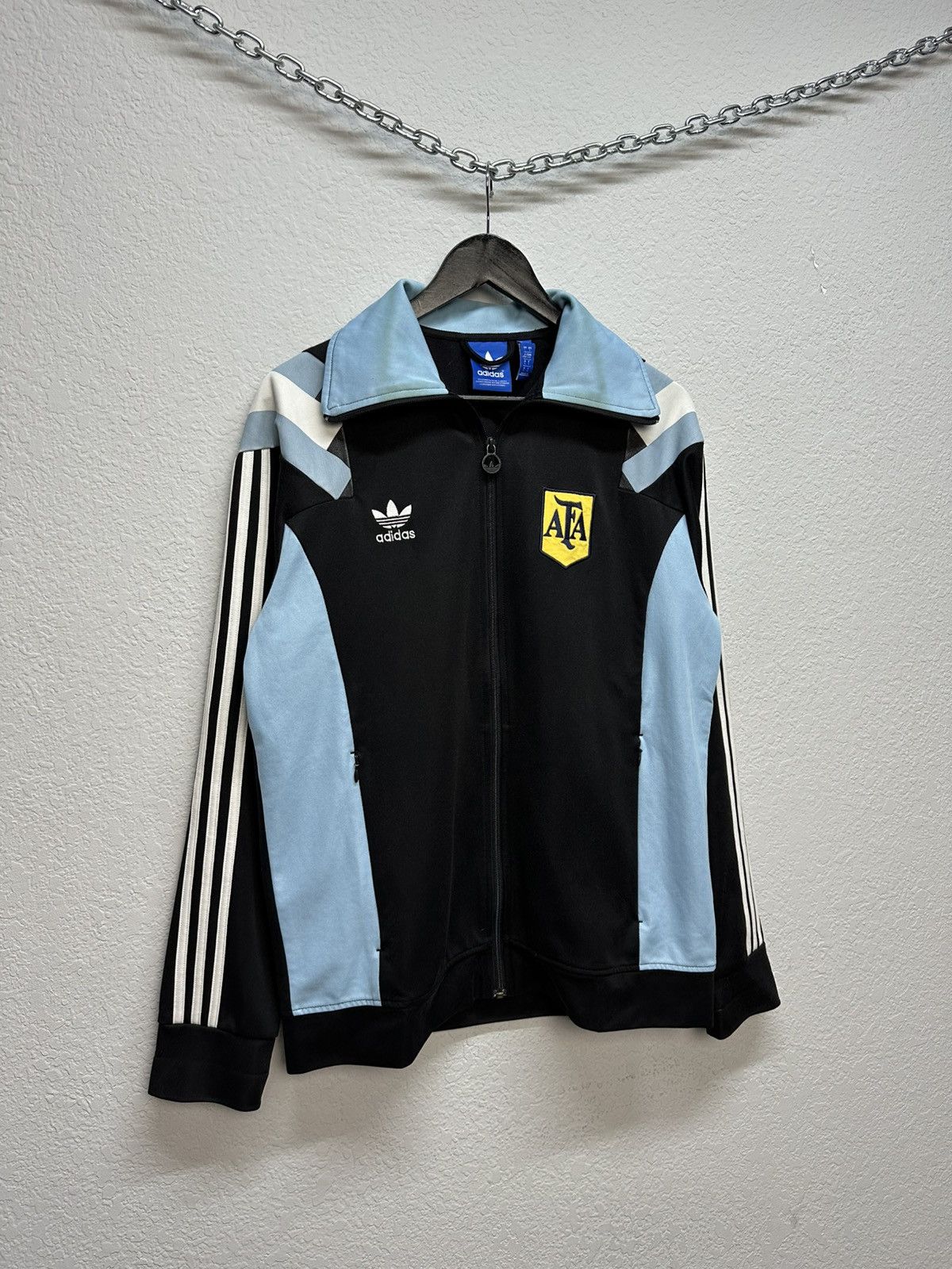 Vintage Vintage Adidas Argentina World Cup Track Jacket Archival Size US L / EU 52-54 / 3 - 2 Thumbnail