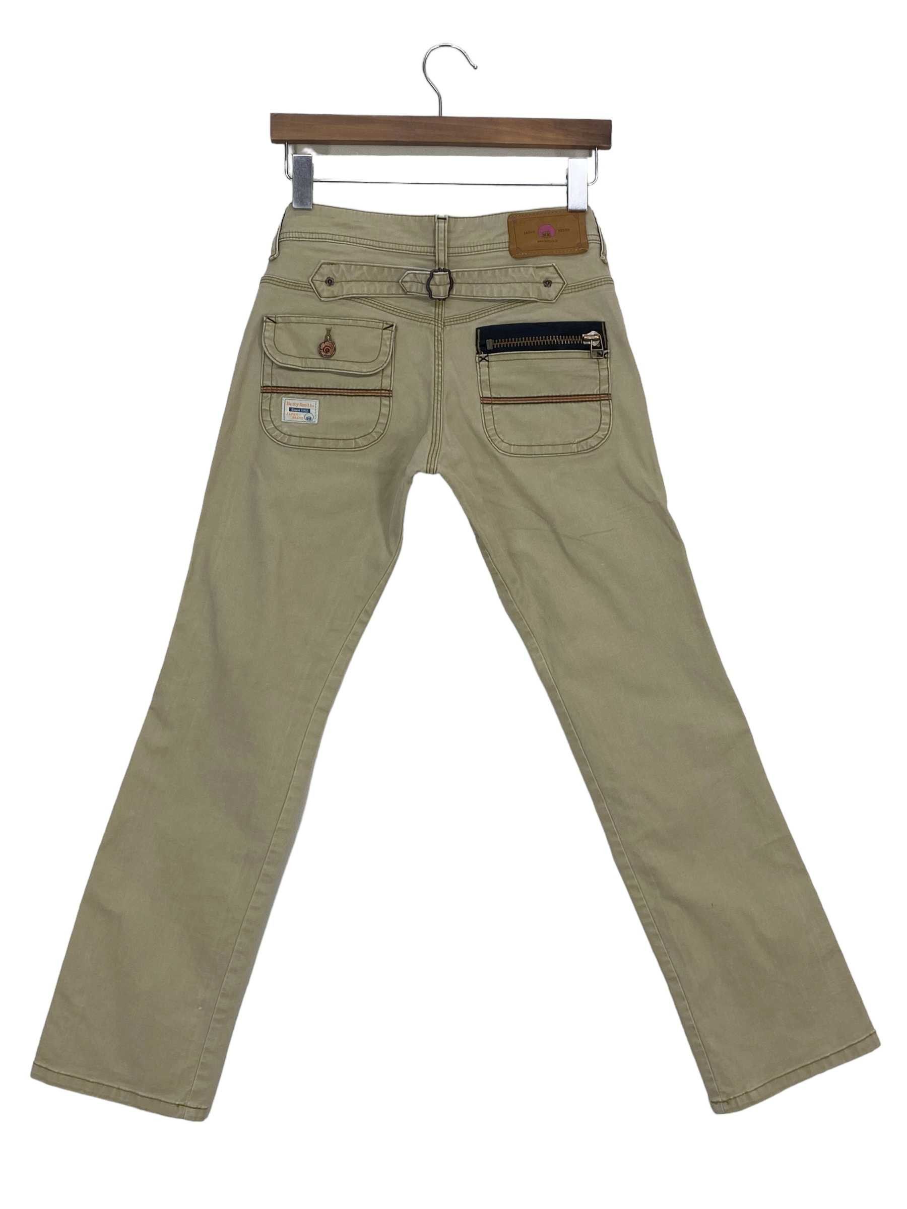 image of Distressed Denim Betty Smith Buckle Back Pants Jeans in Blue, Men's (Size 29)