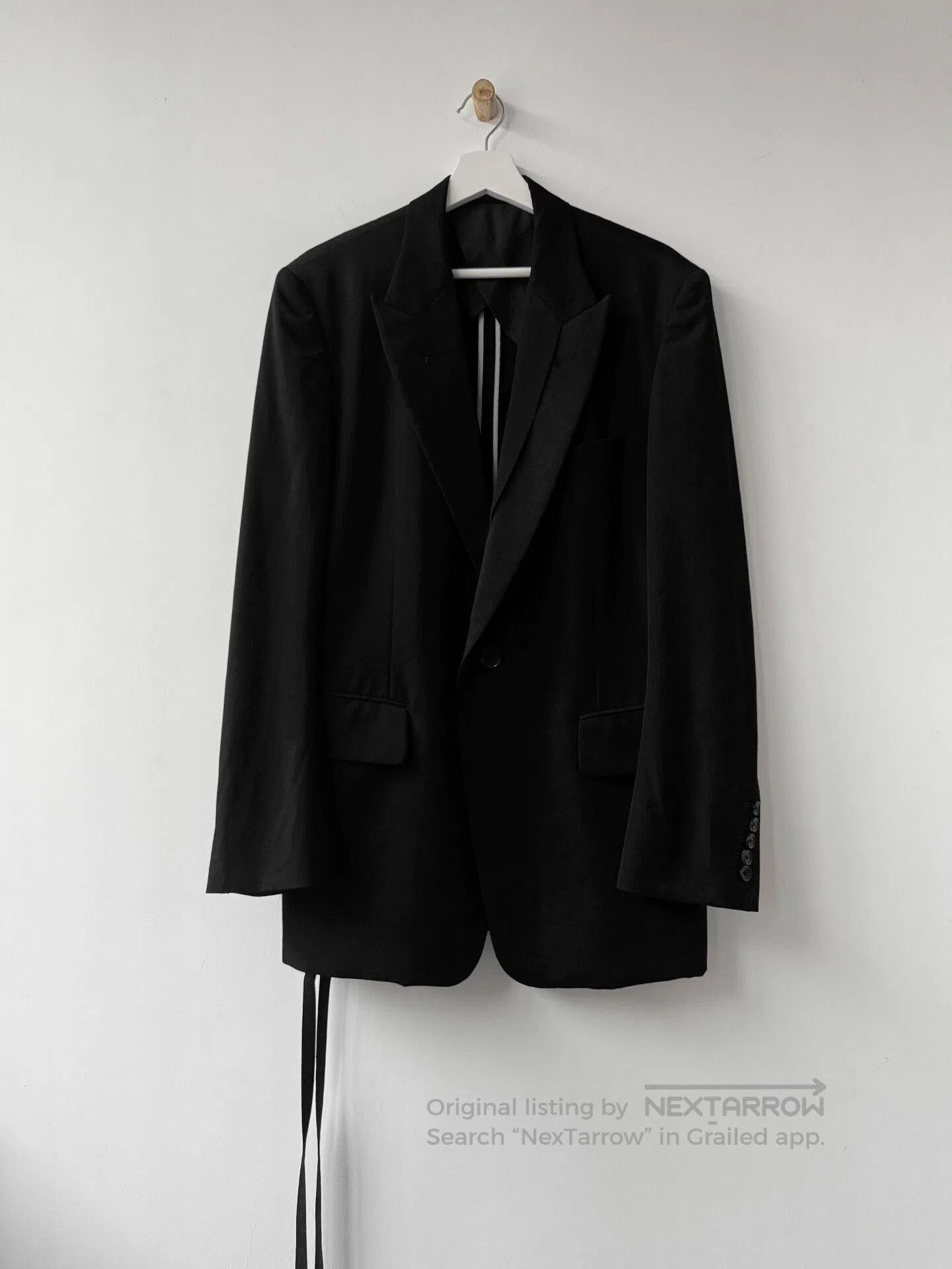 Y's for Men Yohji Yamamoto Y's Black Suit Jacket. Size US M / EU 48-50 / 2 - 1 Thumbnail