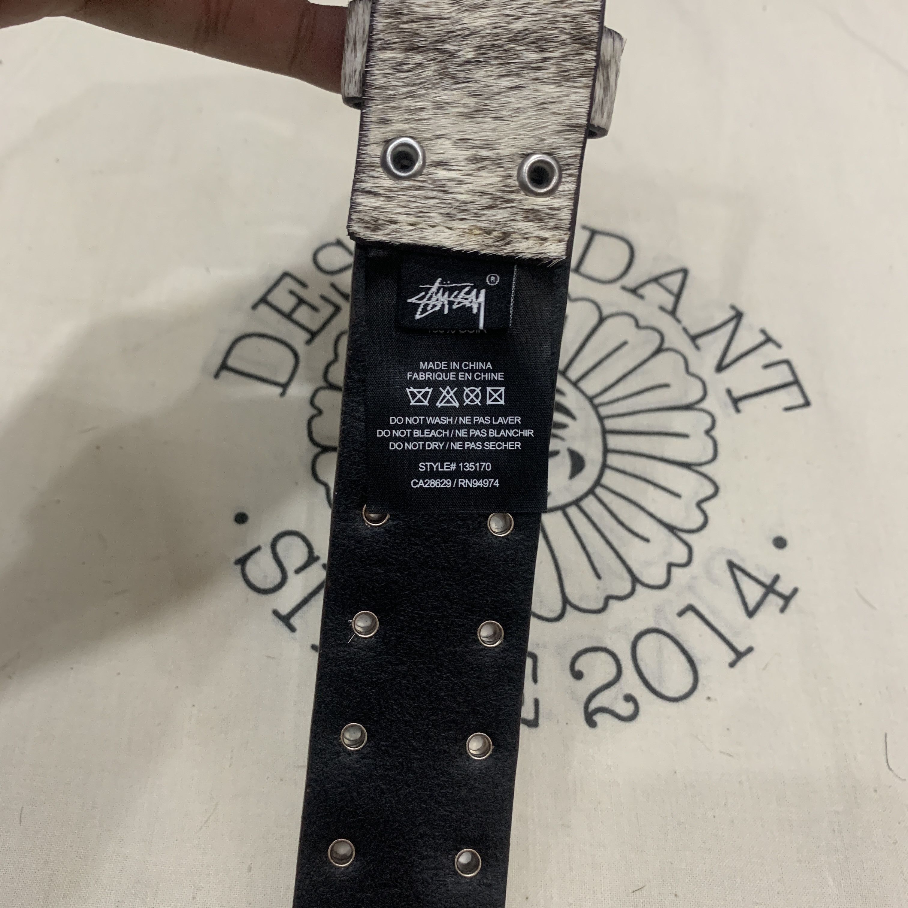 Stussy Stussy 8 ball studded belt Size ONE SIZE - 5 Thumbnail