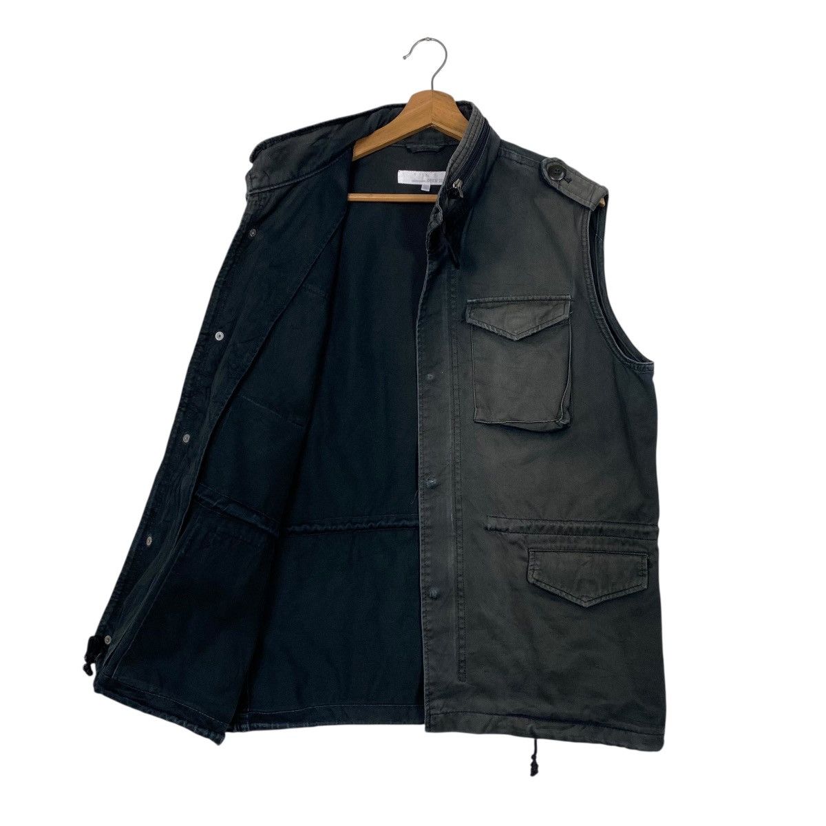 Japanese Brand UNION MADE OPEN RICH SLEEVE LESS JACKET Size US M / EU 48-50 / 2 - 9 Thumbnail