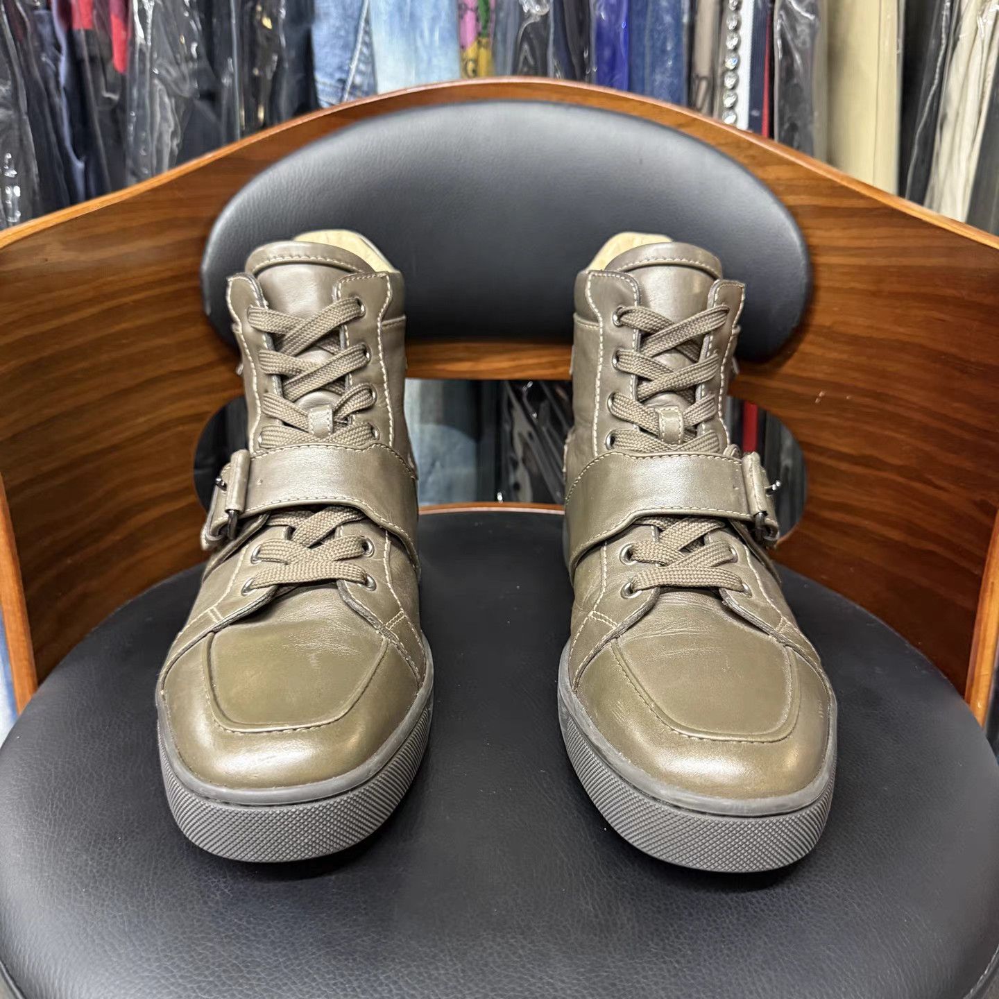 Christian Louboutin Christian Louboutin High-top Casual Shoes K15 Size US 8 / EU 41 - 2 Thumbnail