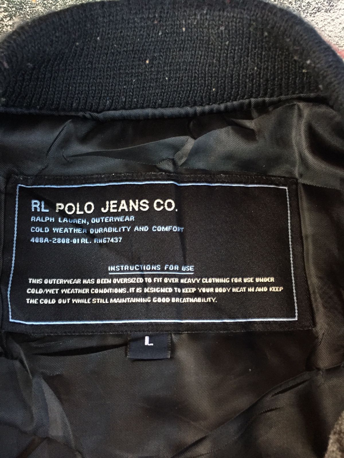 Polo Ralph Lauren y2k 2000s VARSITY POLO RAPHALAUREN RL Size US XL / EU 56 / 4 - 4 Thumbnail