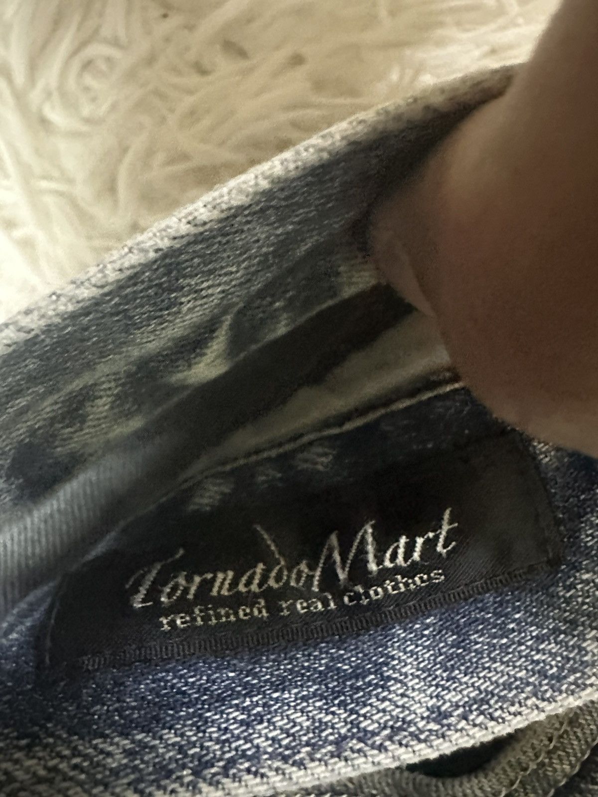 Tornado Mart rare 2000s tornado mart spiral distressed flare denim jeans Size US 32 / EU 48 - 5 Thumbnail