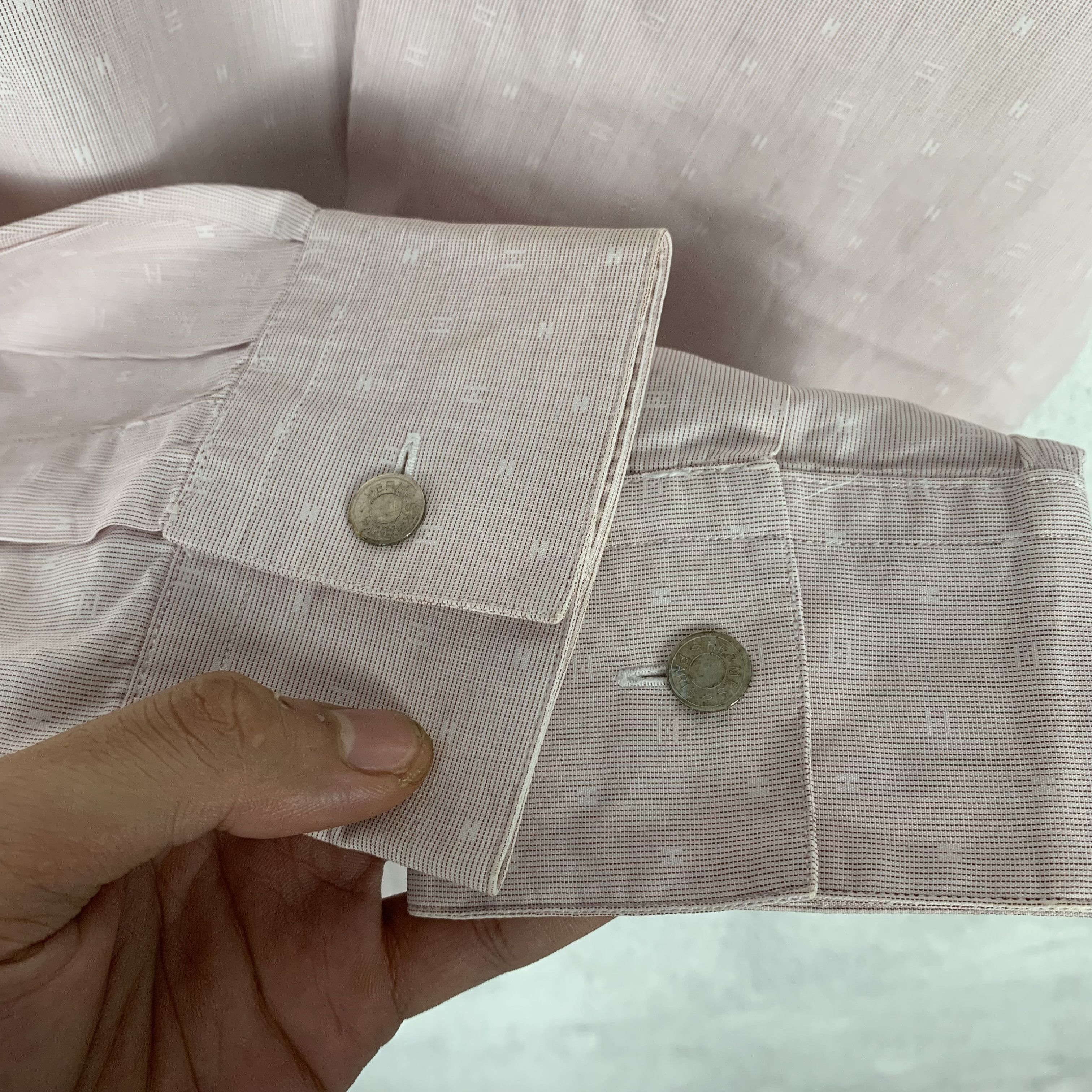 Hermes Vintage Hermes Shirt Size US M / EU 48-50 / 2 - 5 Thumbnail