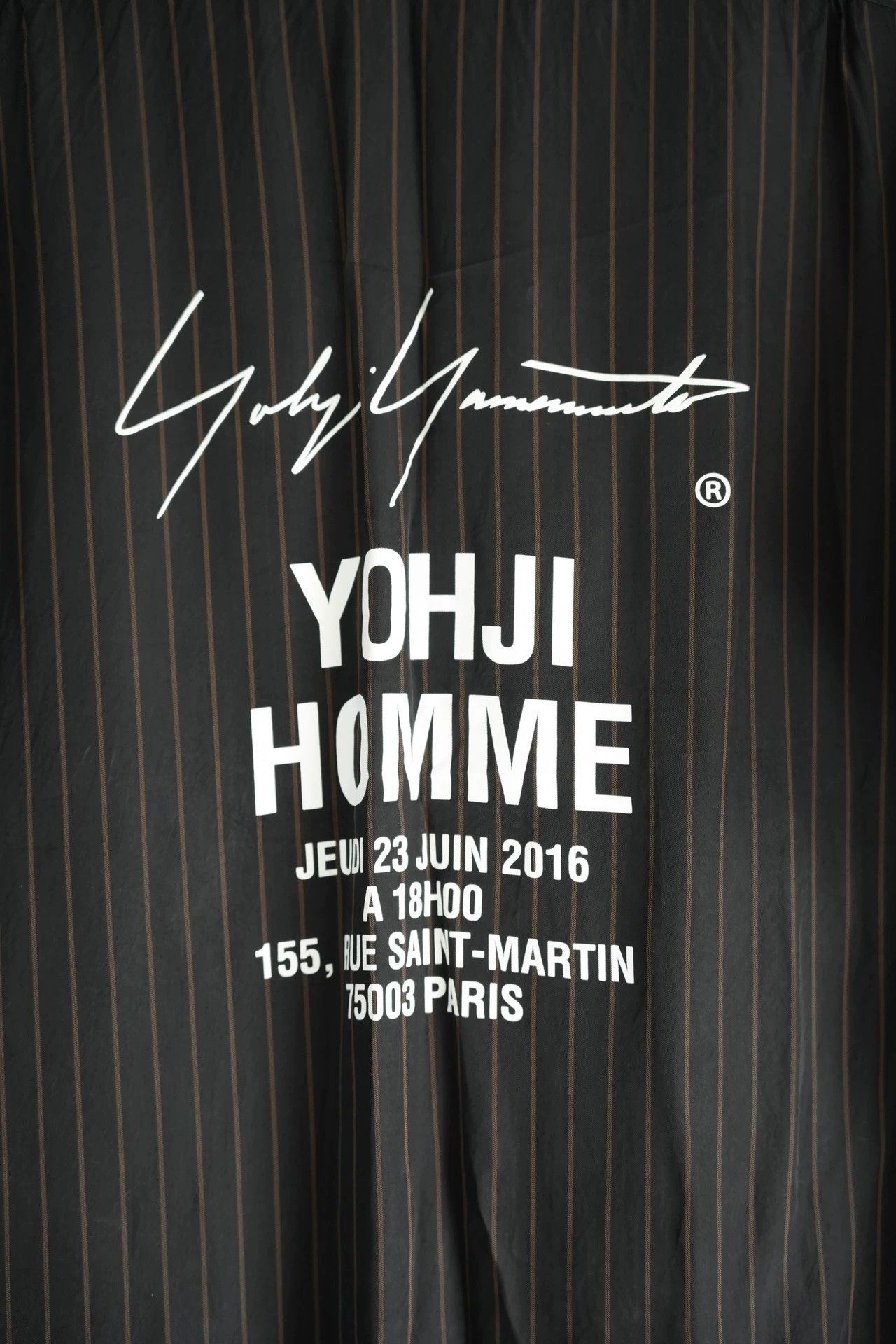 Yohji Yamamoto Yohji Yamamoto 18SS Striped Staff Button-Up Shirt Size US L / EU 52-54 / 3 - 3 Thumbnail