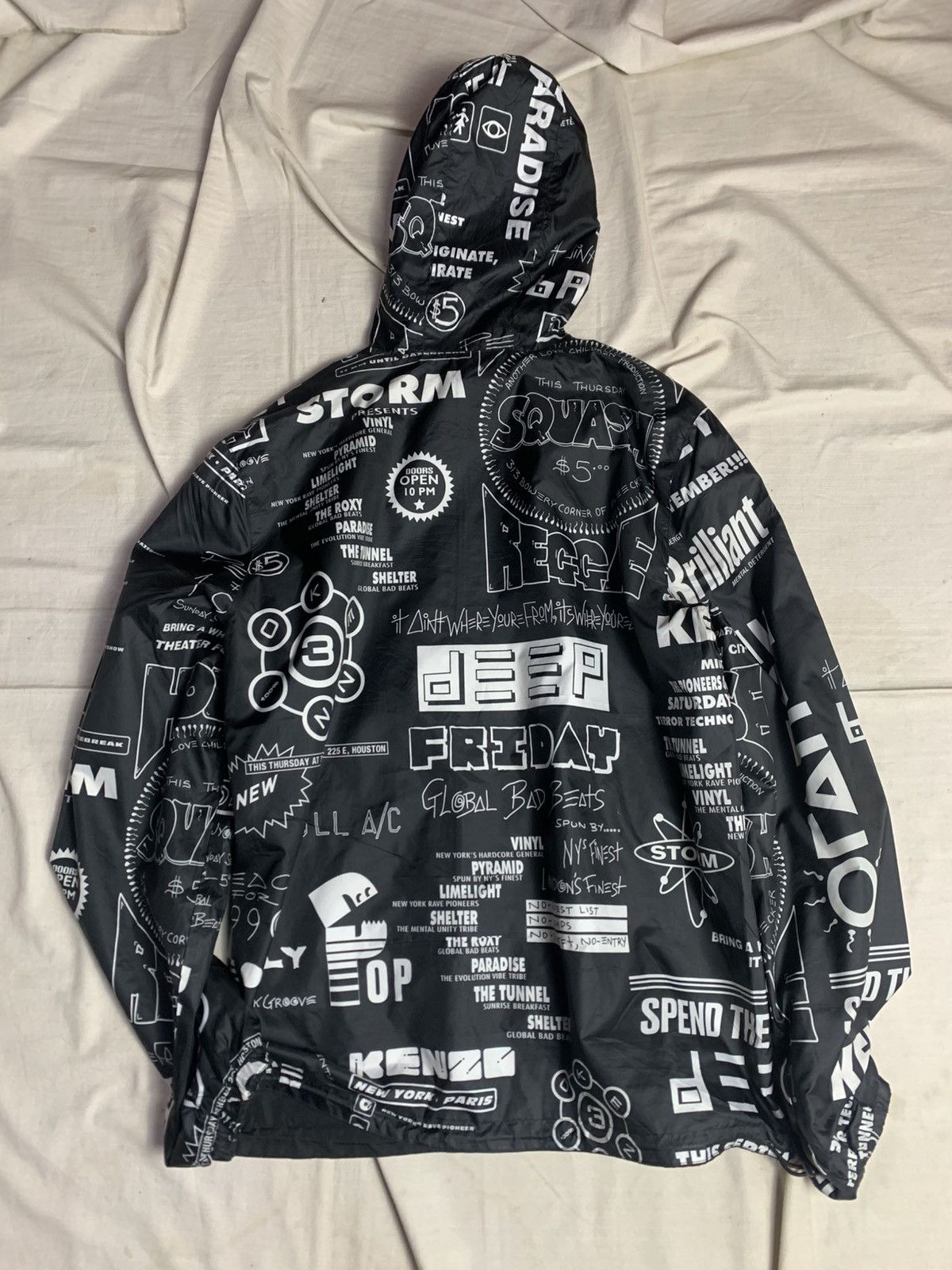 Vintage Kenzo Reversible Jacket in Black, Men's (Size M) — image 5 of 5