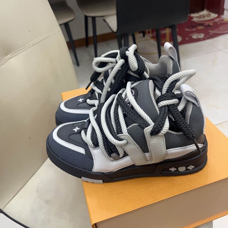 Louis Vuitton Louis Vuitton Skate Leather Low-Top Sneakers -2508 Size US 6.5 / EU 39-40 - 1 Thumbnail
