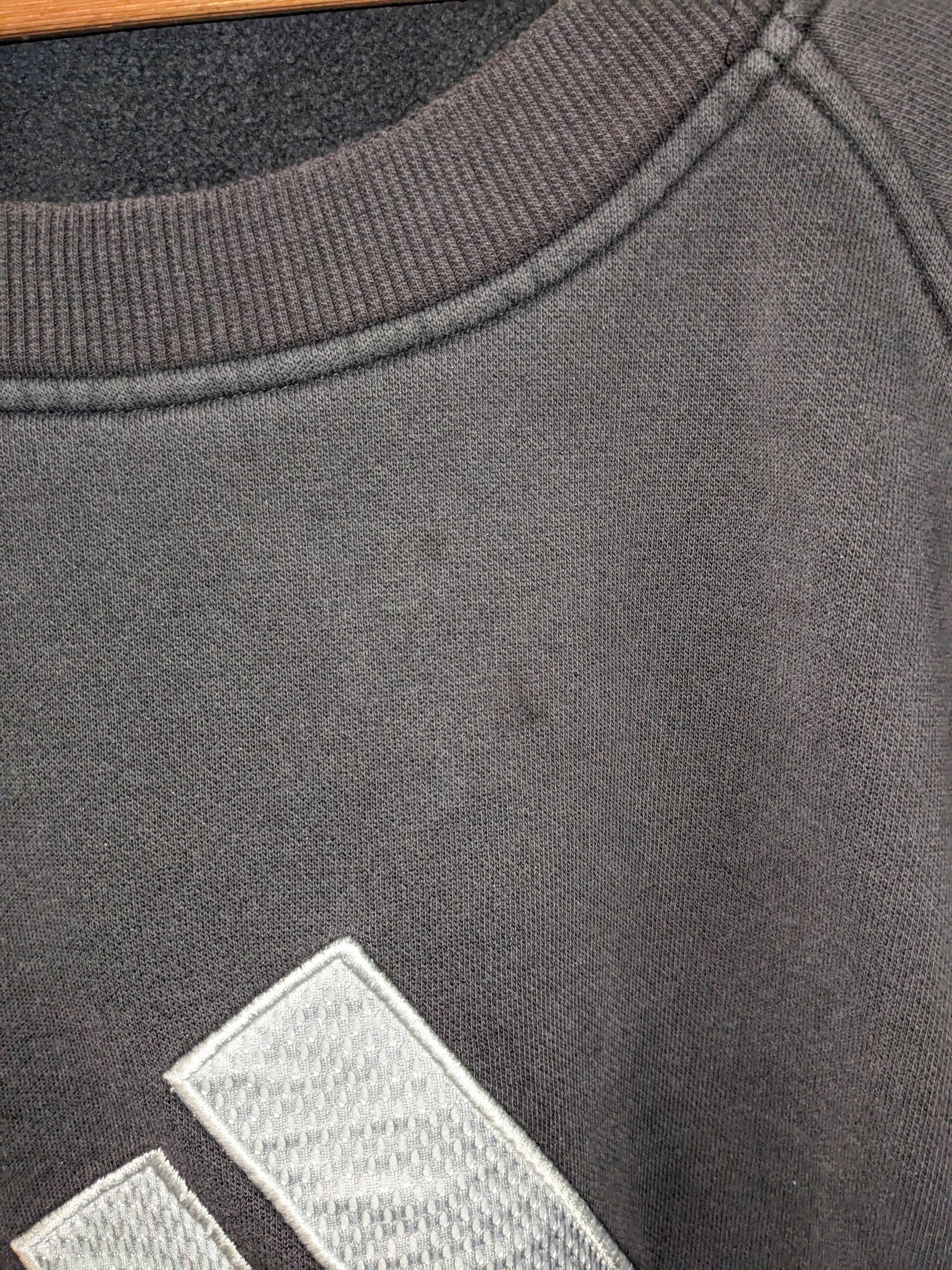 Adidas × Vintage Vintage 90s Adidas Logo Three Stripe XX-Large Sweatshirt Size US XXL / EU 58 / 5 - 5 Thumbnail