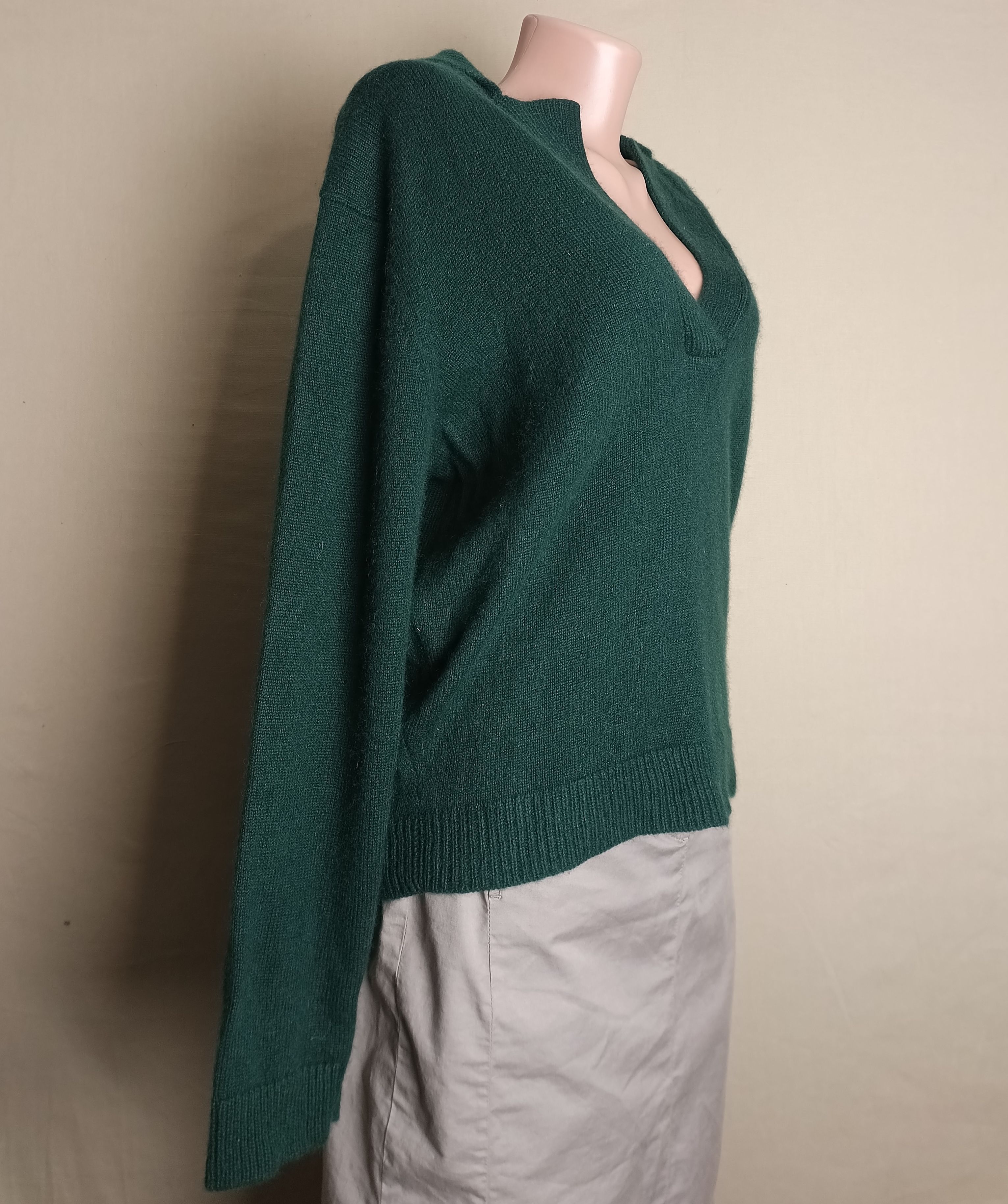 Lisa Yang LISA YANG Cashmere Celeste Pullover Sweater Green Size 1 S/M Size S / US 4 / IT 40 - 4 Thumbnail
