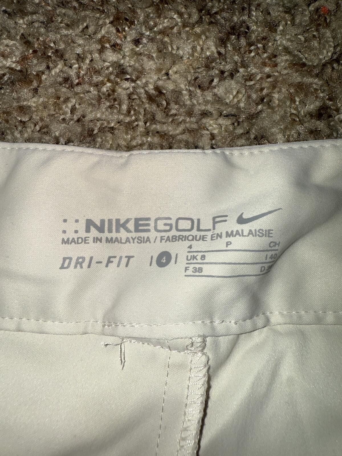 Nike Nike Women’s Golf DRI-FIT Beige Skort Size 27" / US 4 / IT 40 - 7 Thumbnail