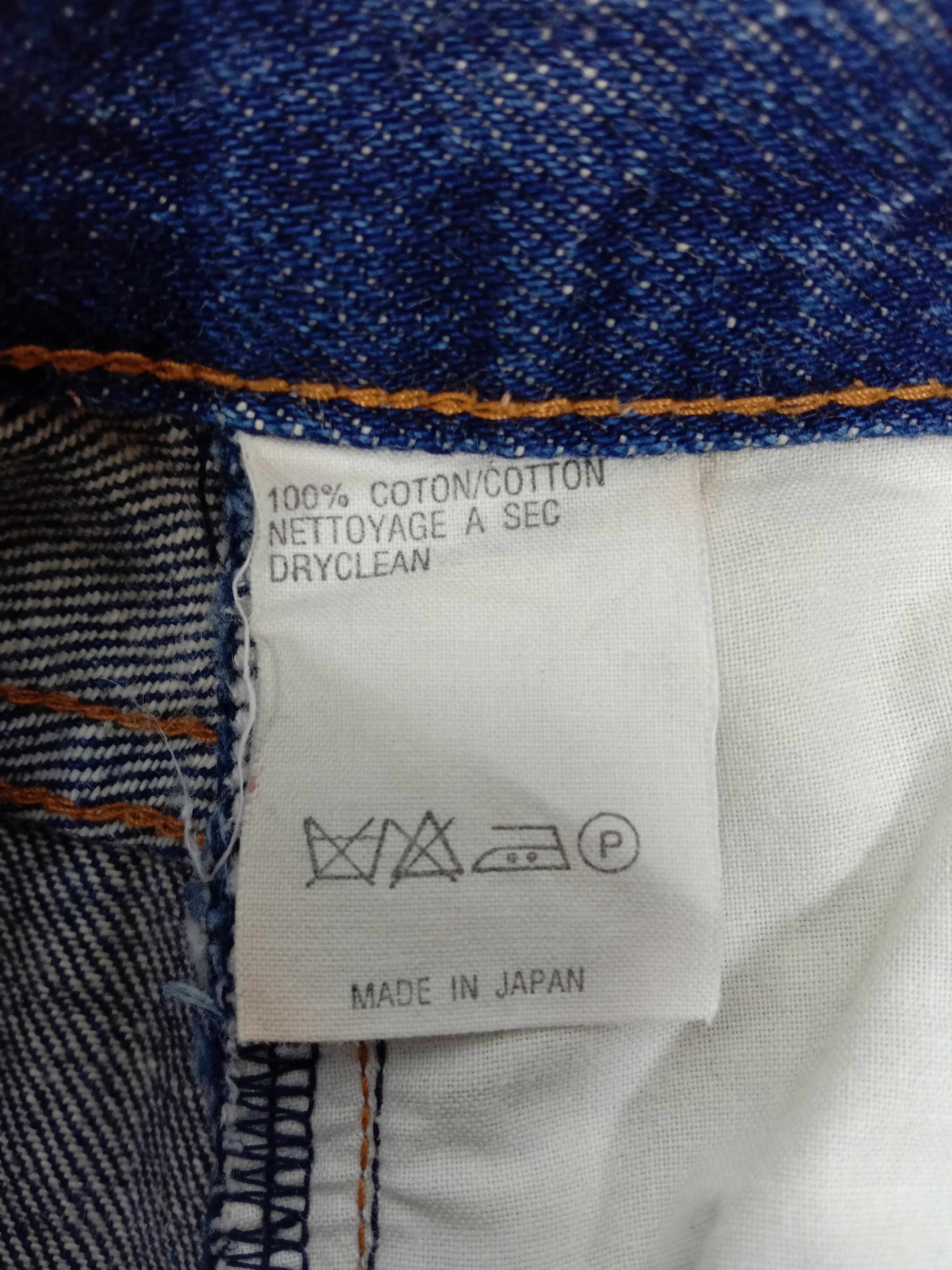 A.P.C. Vintage Selvedge A.P.C Rue De Fleurus Paris Jeans Size 27" / US 4 / IT 40 - 14 Thumbnail