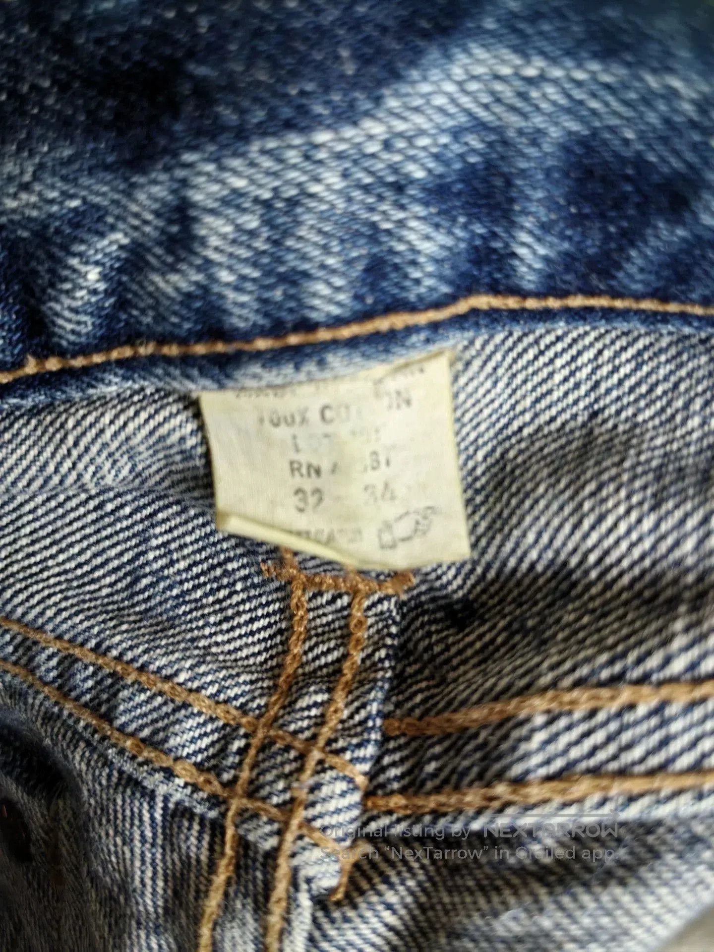 RRL Ralph Lauren rrl double rl slim boot cut jeans. Size US 32 / EU 48 - 8 Thumbnail