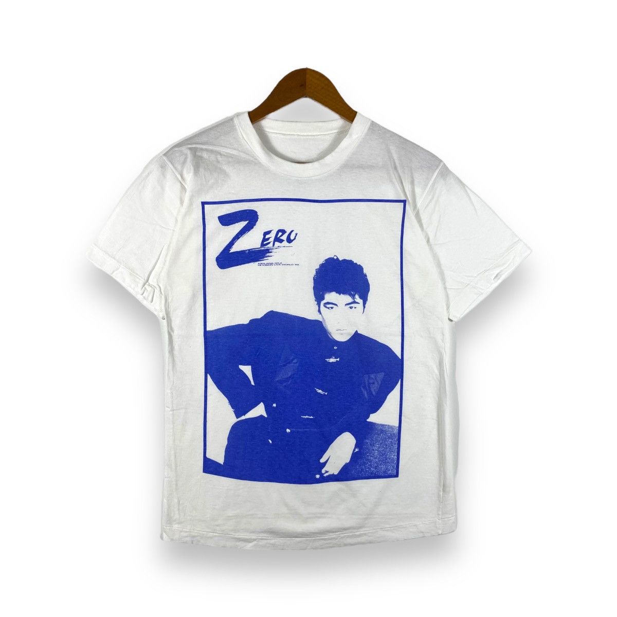Band Tees × Vintage Vintage 80's ZERO KIKKAWA KOJI Hi-Vision Live World Tee Size US S / EU 44-46 / 1 - 1 Thumbnail