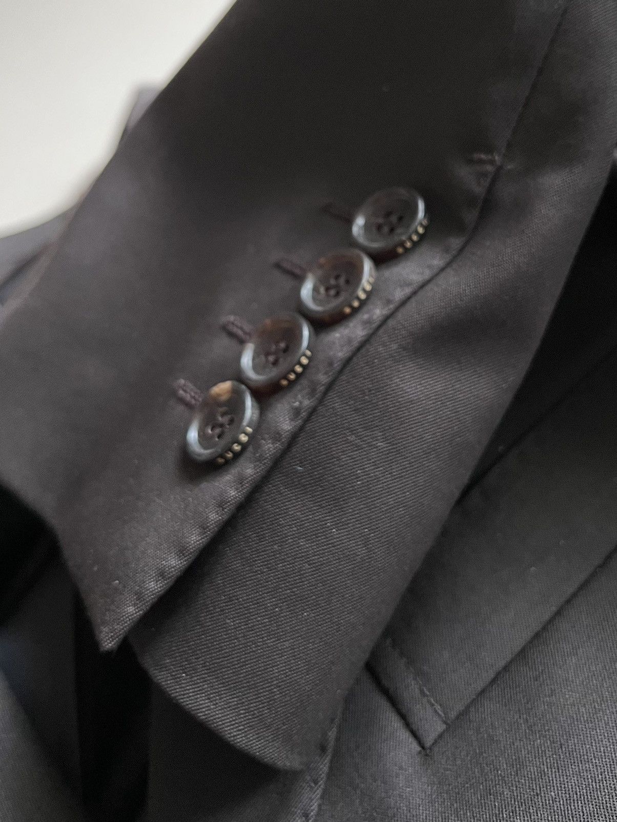 Gucci Vintage Gucci Dark Brown Blazer Coat Jacket Size 48R - 7 Thumbnail