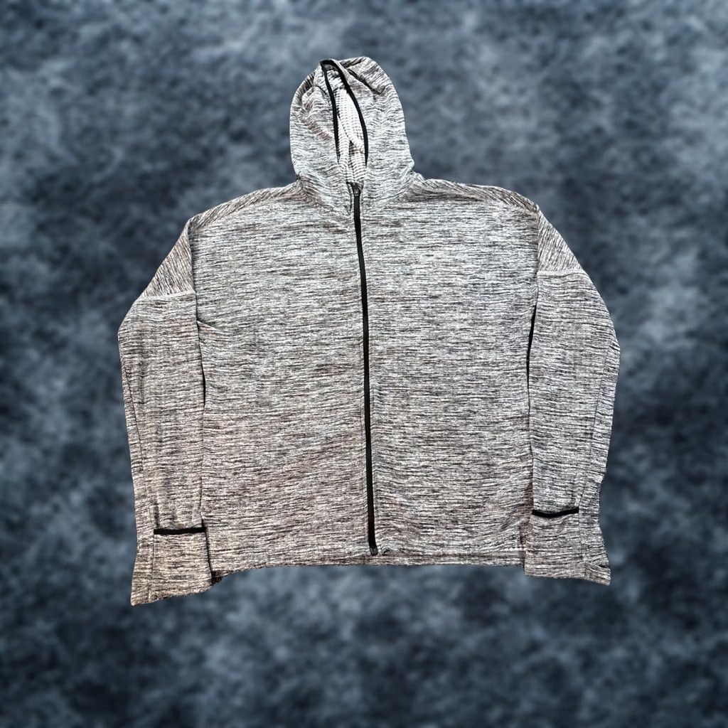 Nike Nike Hoodie Womens XL Gray Full Zip Therma Sphere Dri-Fit Running Pullover Size XL / US 12-14 / IT 48-50 - 1 Thumbnail