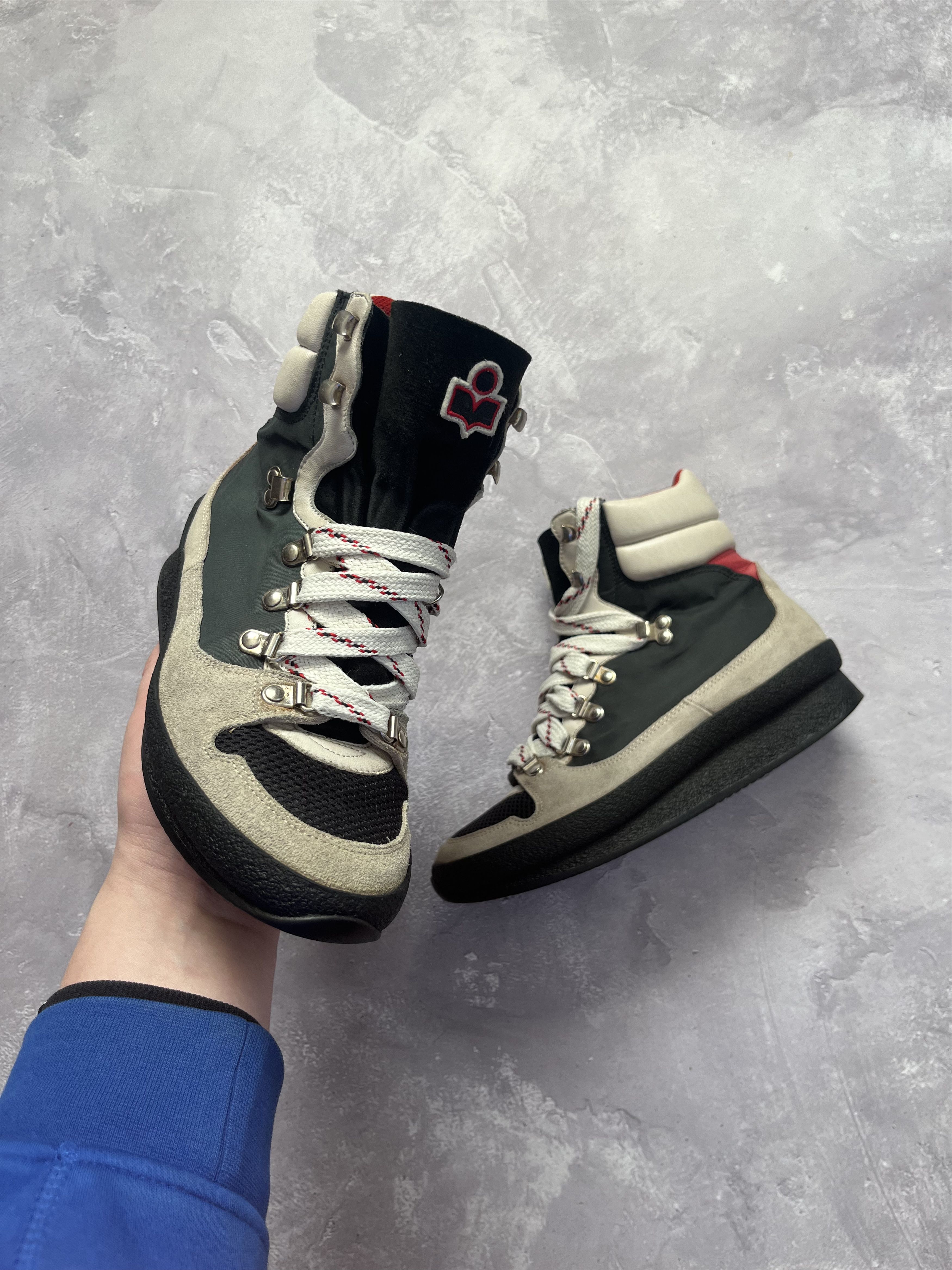 Isabel Marant ISABEL MARANT Suede Hiking Sneaker Boots US8 UK6 EU39 Size US 9 / IT 39 - 1 Thumbnail