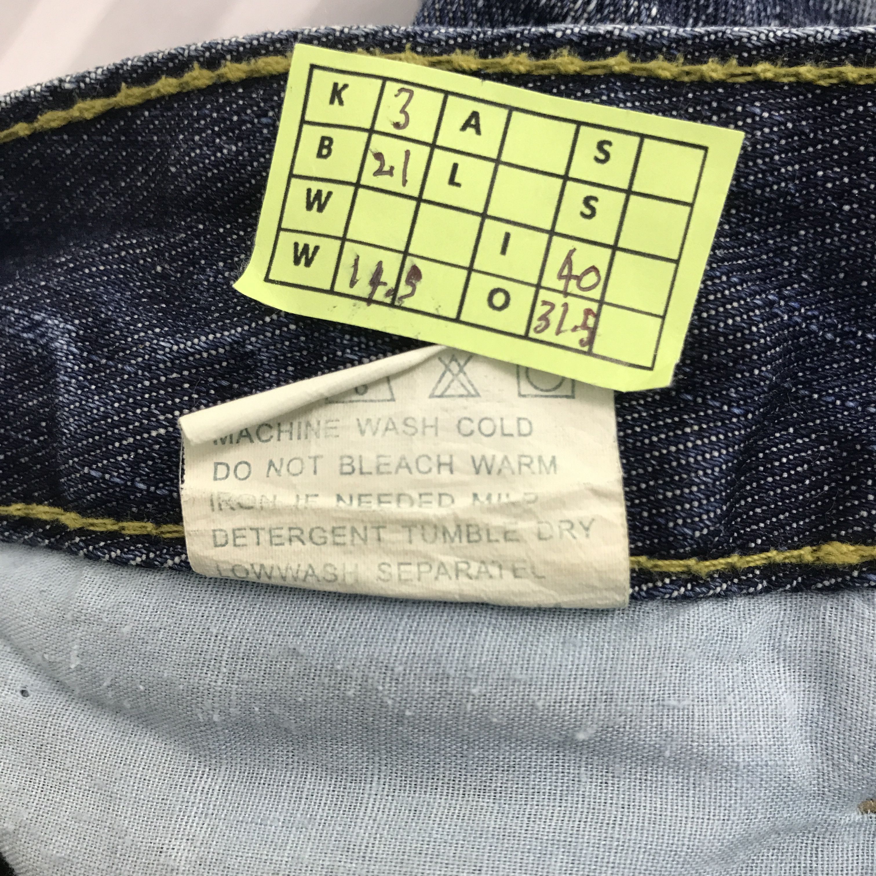Japanese Brand × Vintage Vintage Yuki Bassic jeans denim bootcut style japan Size US 29 - 12 Thumbnail