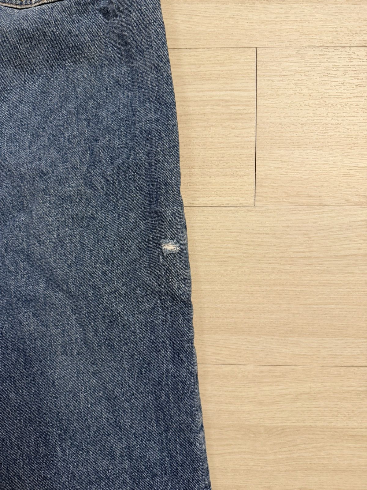 Levi's Vintage Clothing 90’s Levi’s Dark Wash 550 Relaxed Fit Tapered Leg Jeans Size US 36 / EU 52 - 4 Thumbnail