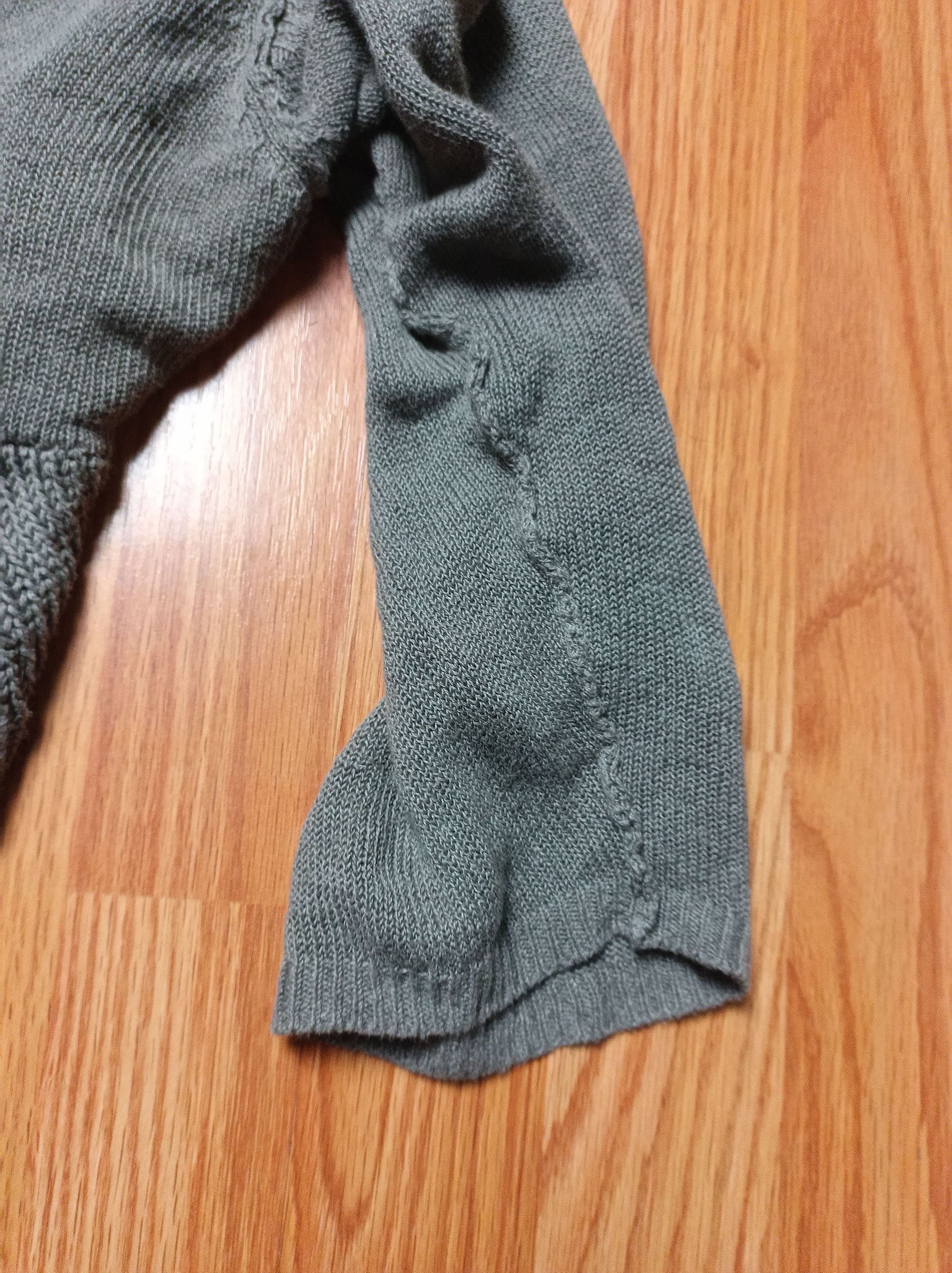 Rundholz RUNDHOLZ Gray Knit Lagenlook Oversized Pullover Sweater M Size M / US 6-8 / IT 42-44 - 10 Thumbnail