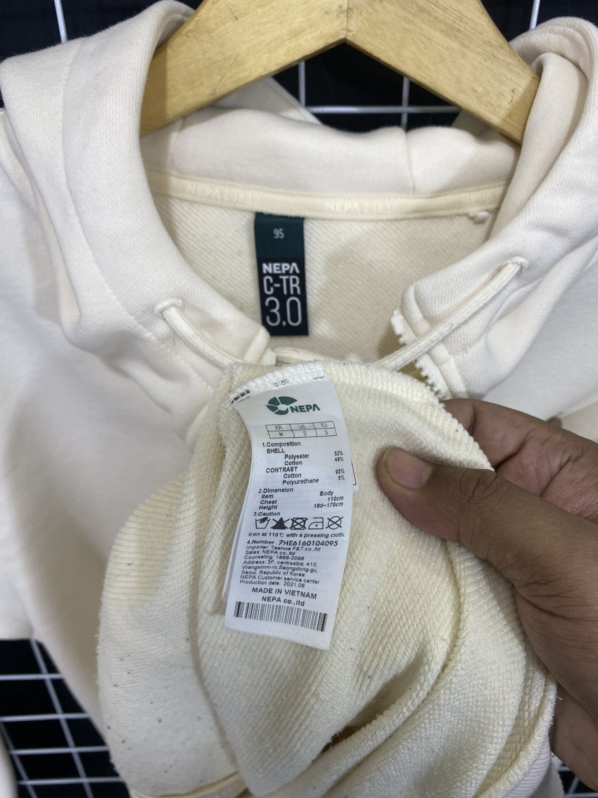 Vintage NEPA C-TR 3.0 HOODIE Size US L / EU 52-54 / 3 - 6 Thumbnail